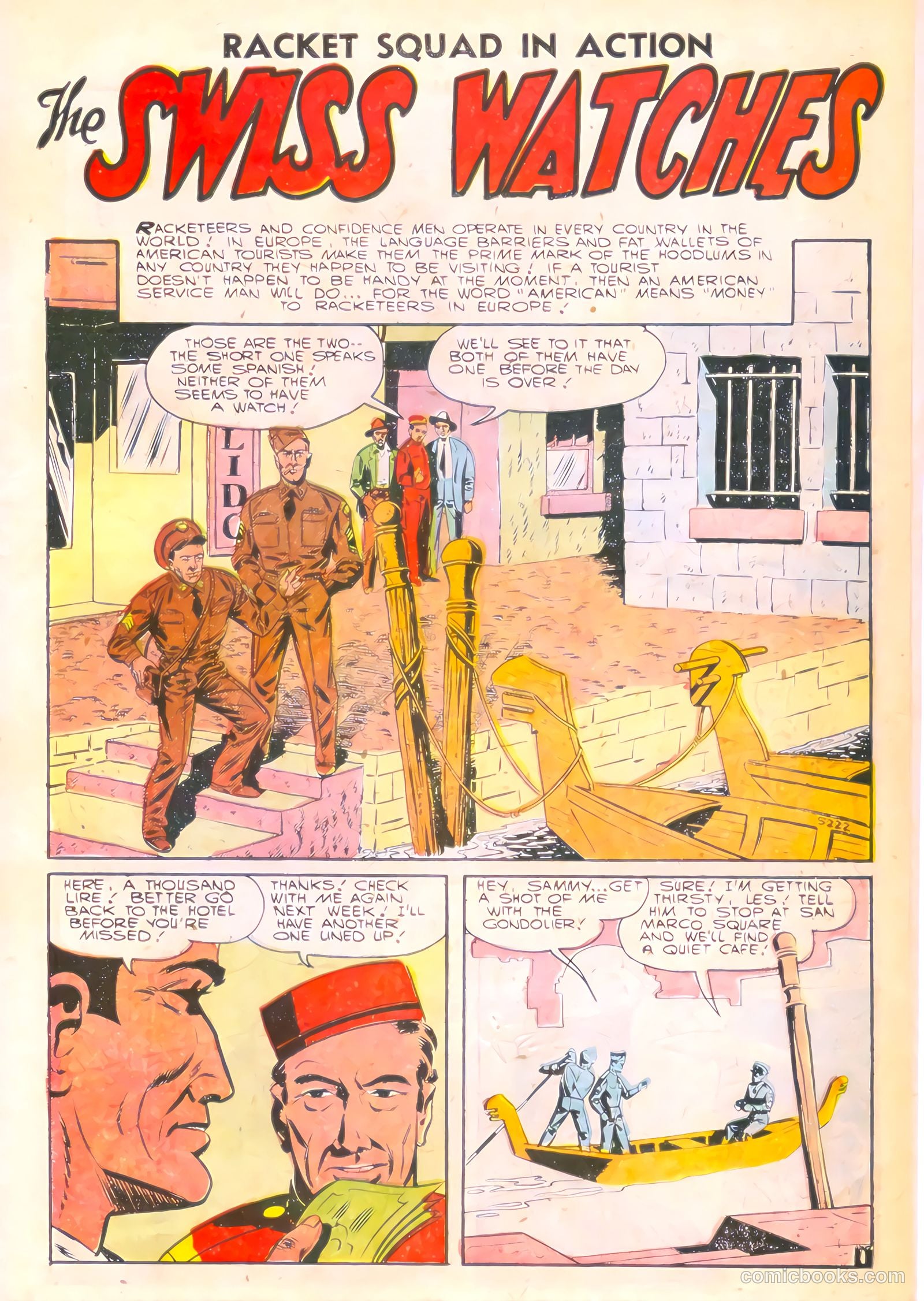 Racket Squad in Action #21 (1956) — page 27 of 36