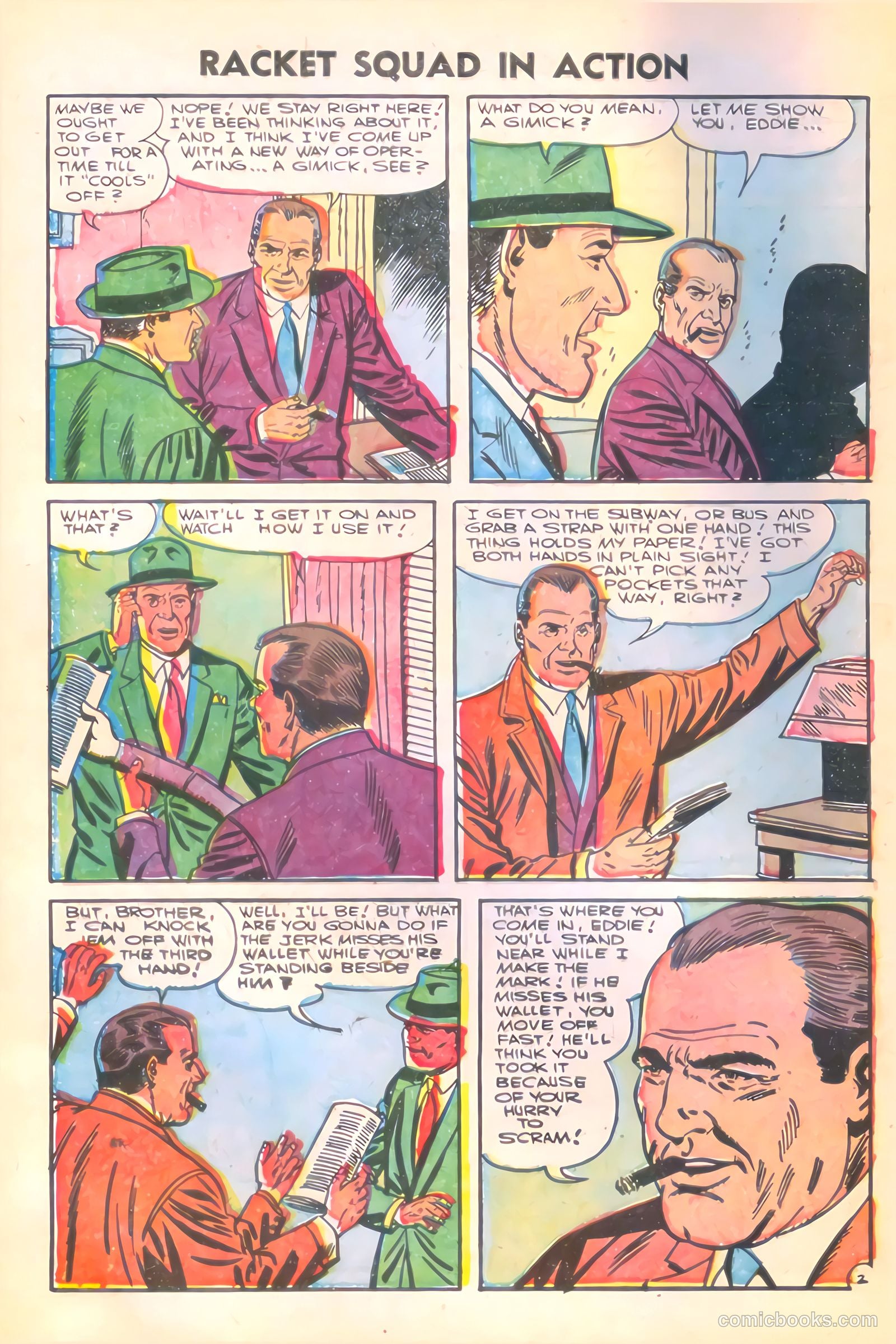 Racket Squad in Action #22 (1956) — page 4 of 36