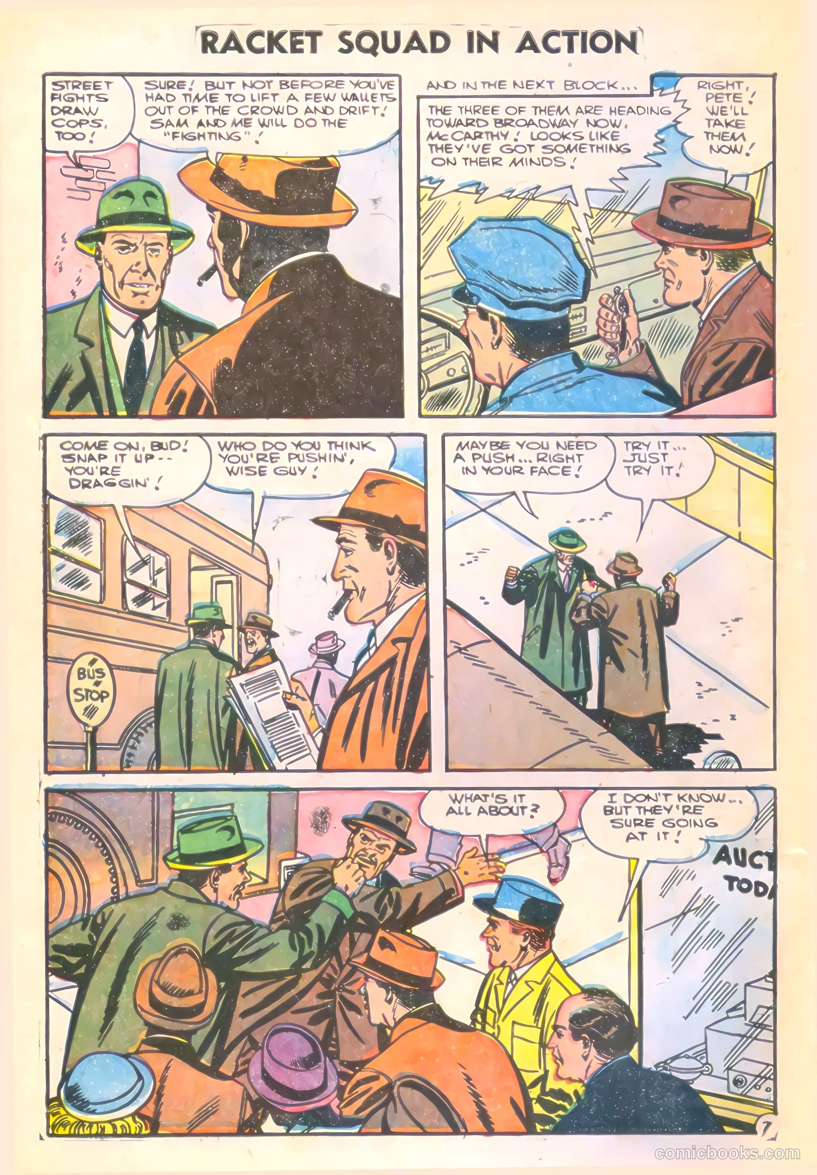 Racket Squad in Action #22 (1956) — page 10 of 36