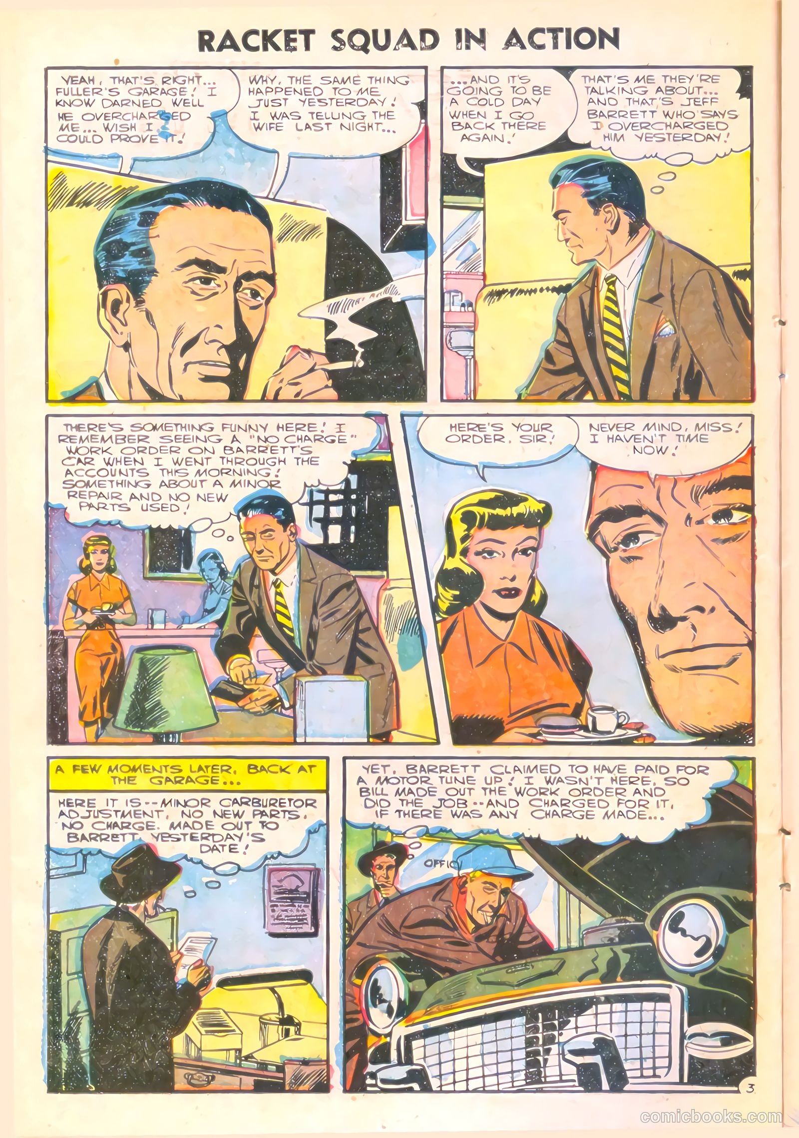 Racket Squad in Action #22 (1956) — page 14 of 36