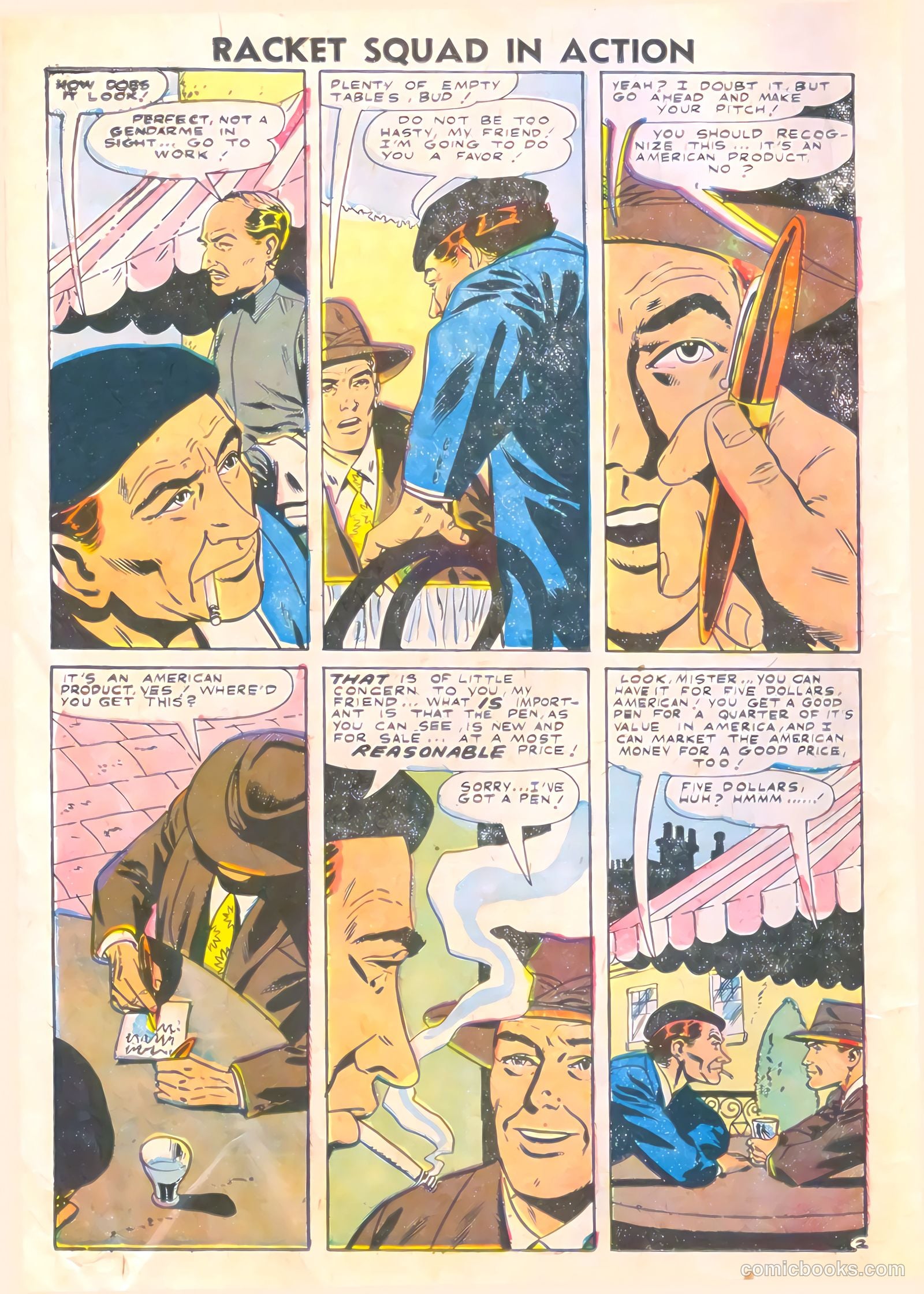 Racket Squad in Action #23 (1956) — page 14 of 36