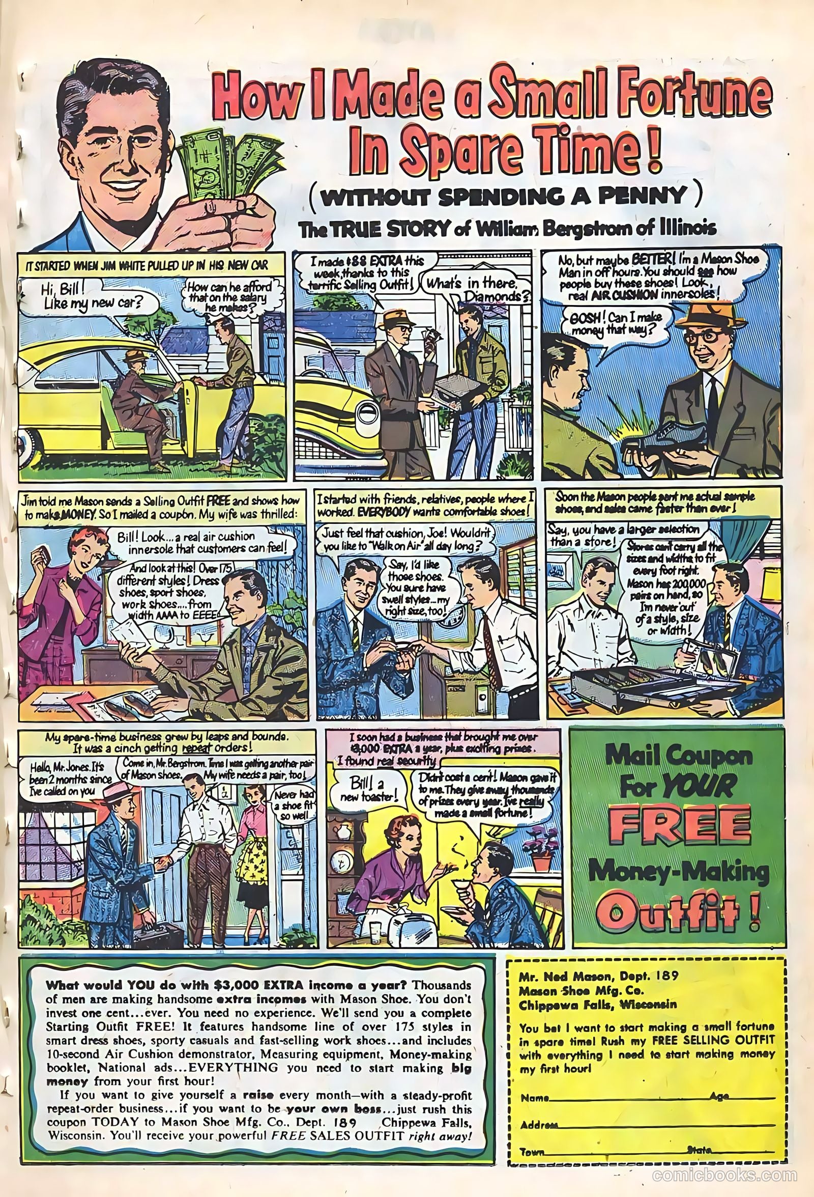 Racket Squad in Action #23 (1956) — page 15 of 36