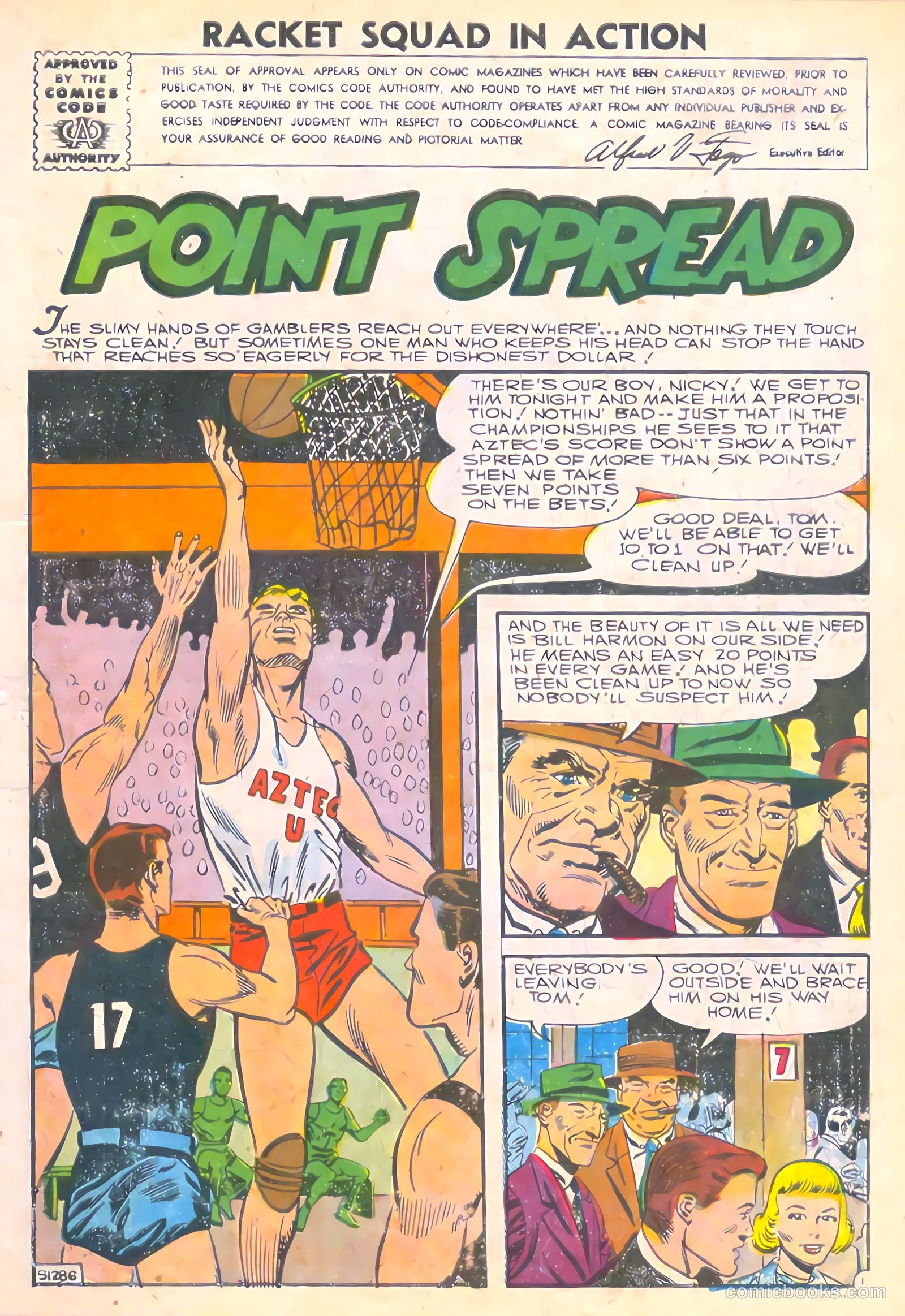 Racket Squad in Action #24 (1957) — page 3 of 36