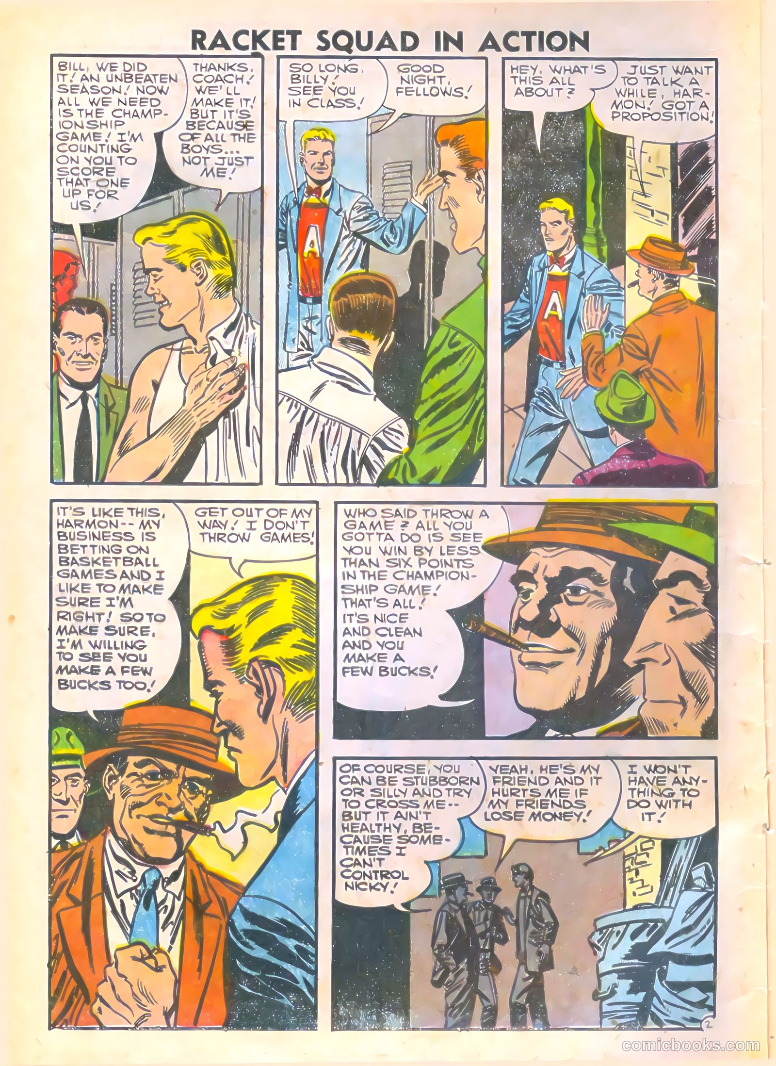 Racket Squad in Action #24 (1957) — page 4 of 36