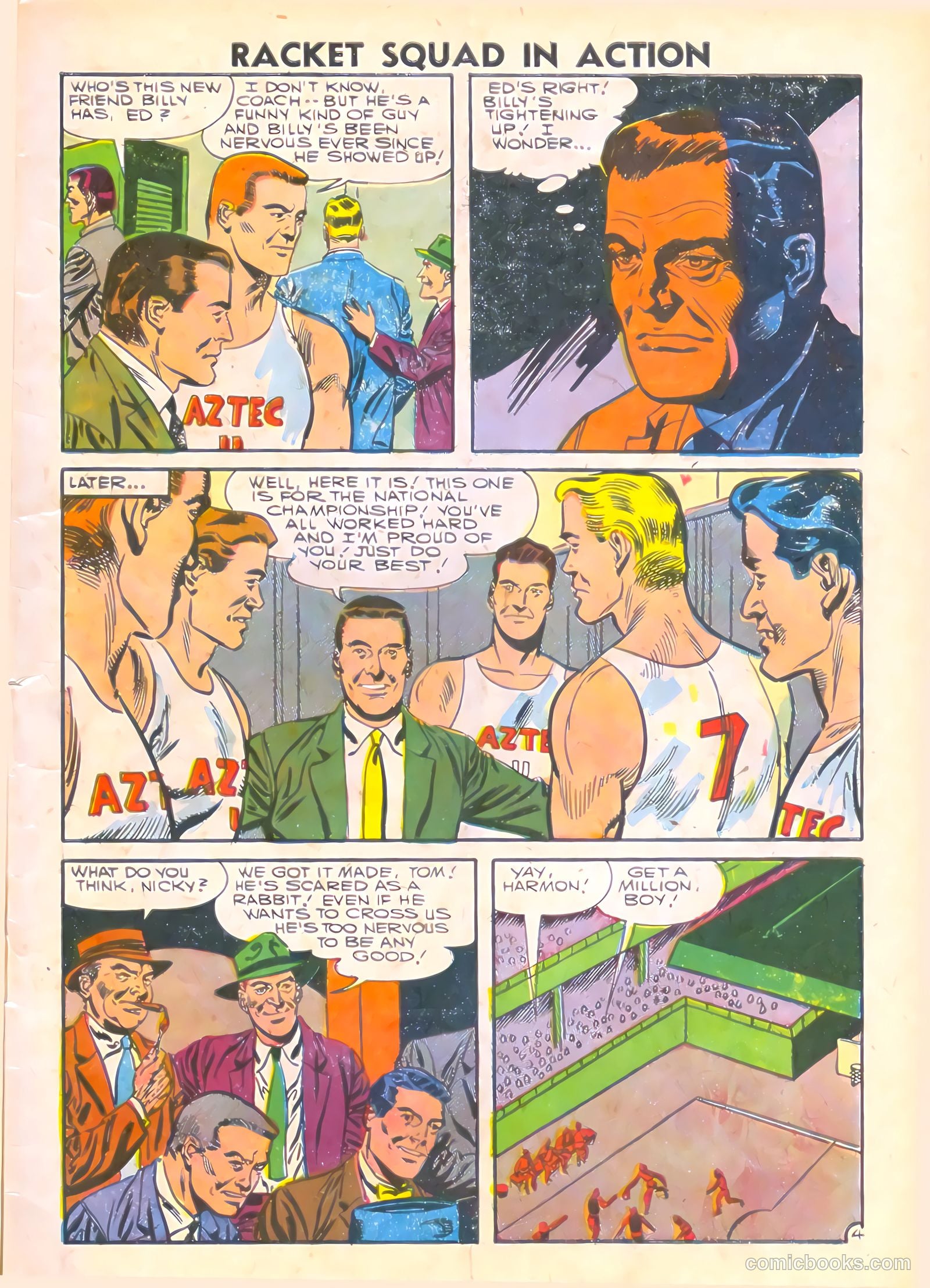 Racket Squad in Action #24 (1957) — page 7 of 36