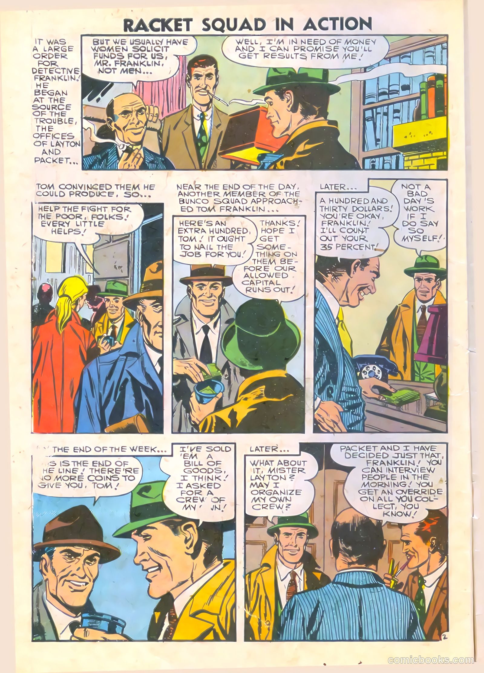 Racket Squad in Action #24 (1957) — page 10 of 36