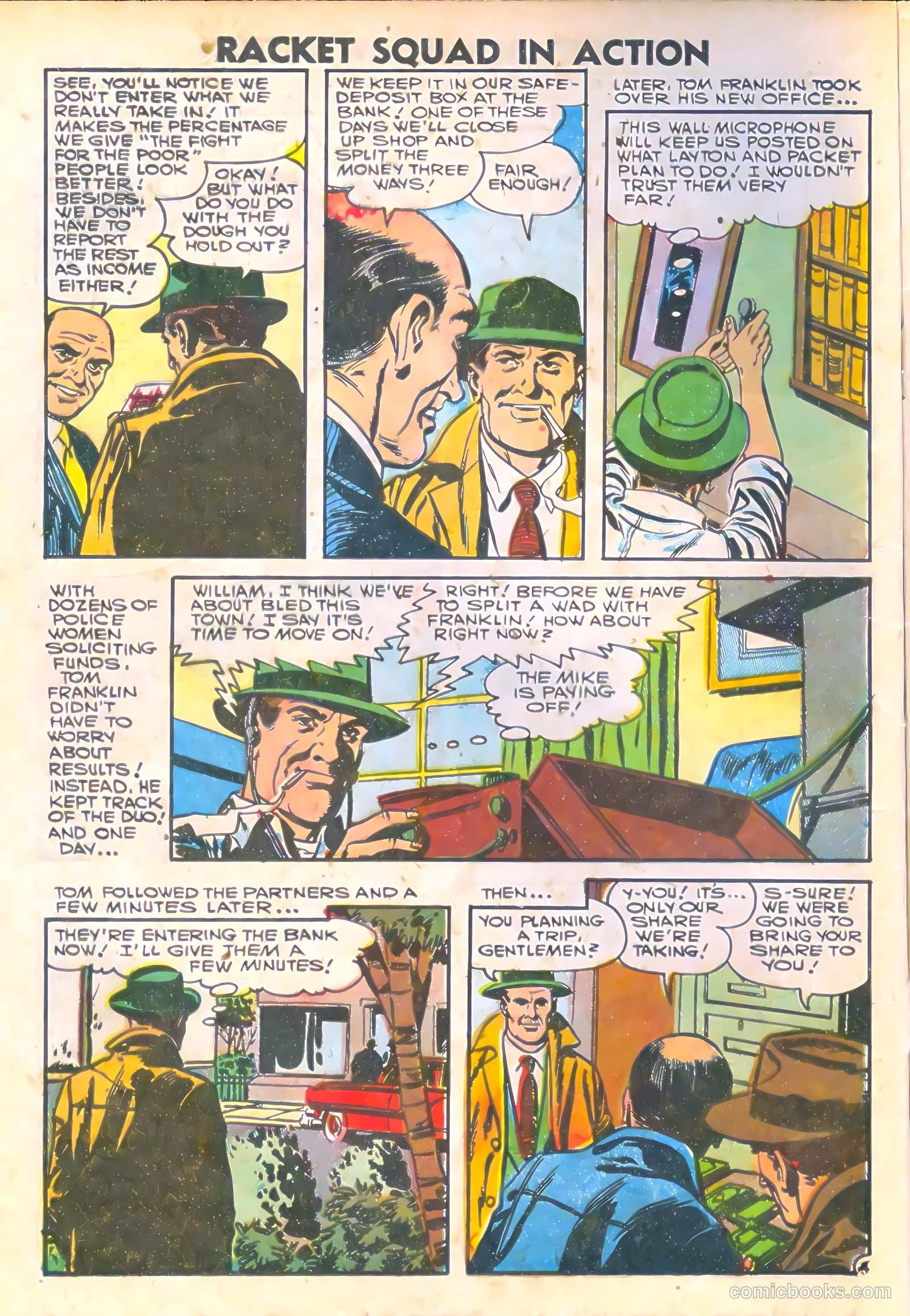 Racket Squad in Action #24 (1957) — page 12 of 36