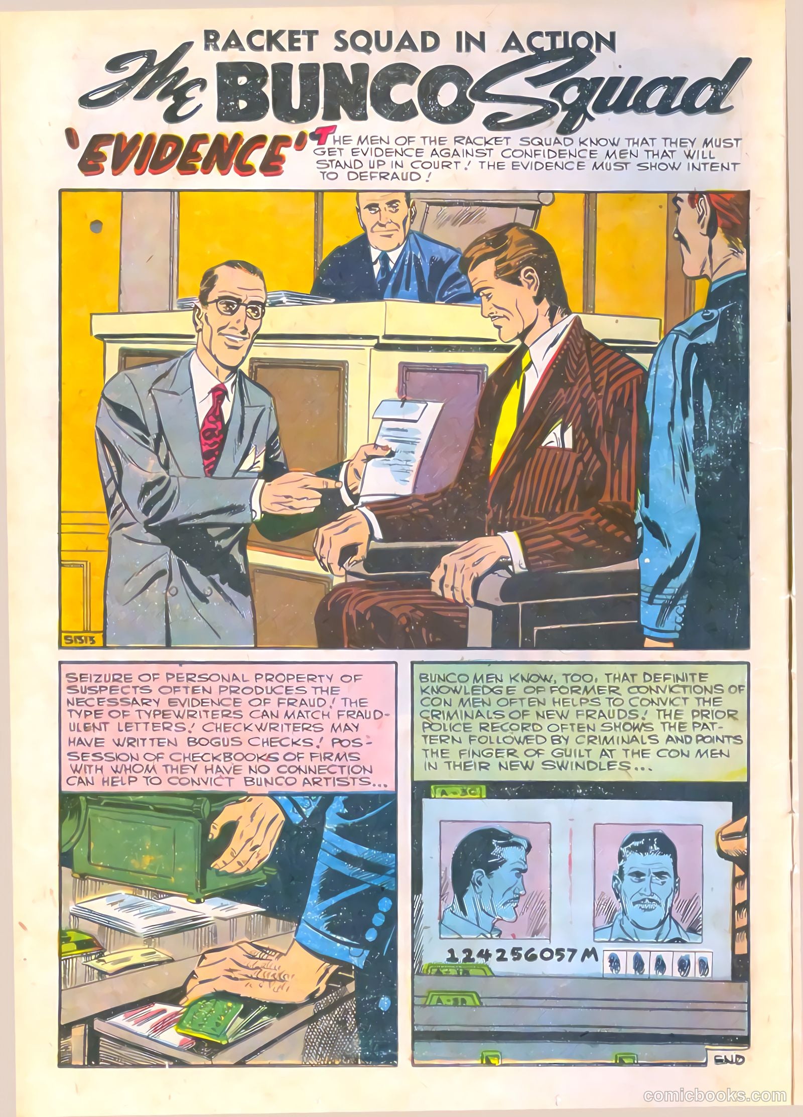 Racket Squad in Action #24 (1957) — page 14 of 36