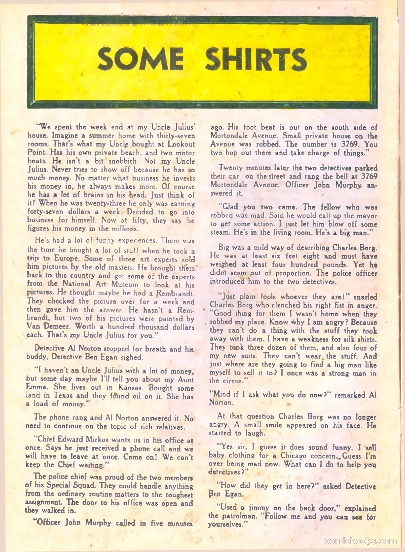 Racket Squad in Action #24 (1957) — page 16 of 36