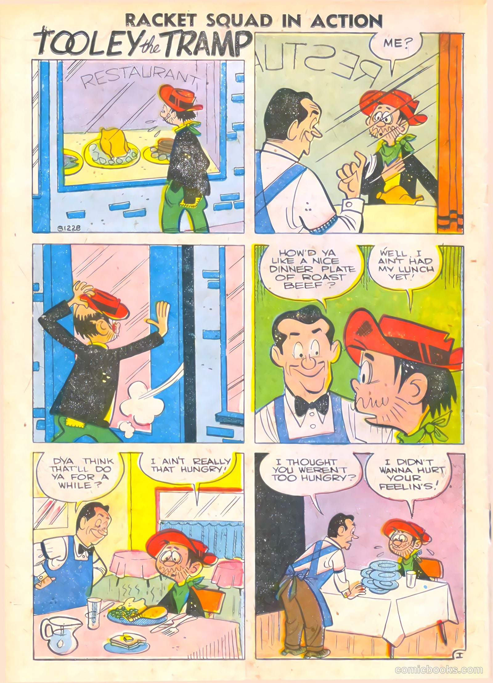 Racket Squad in Action #24 (1957) — page 18 of 36