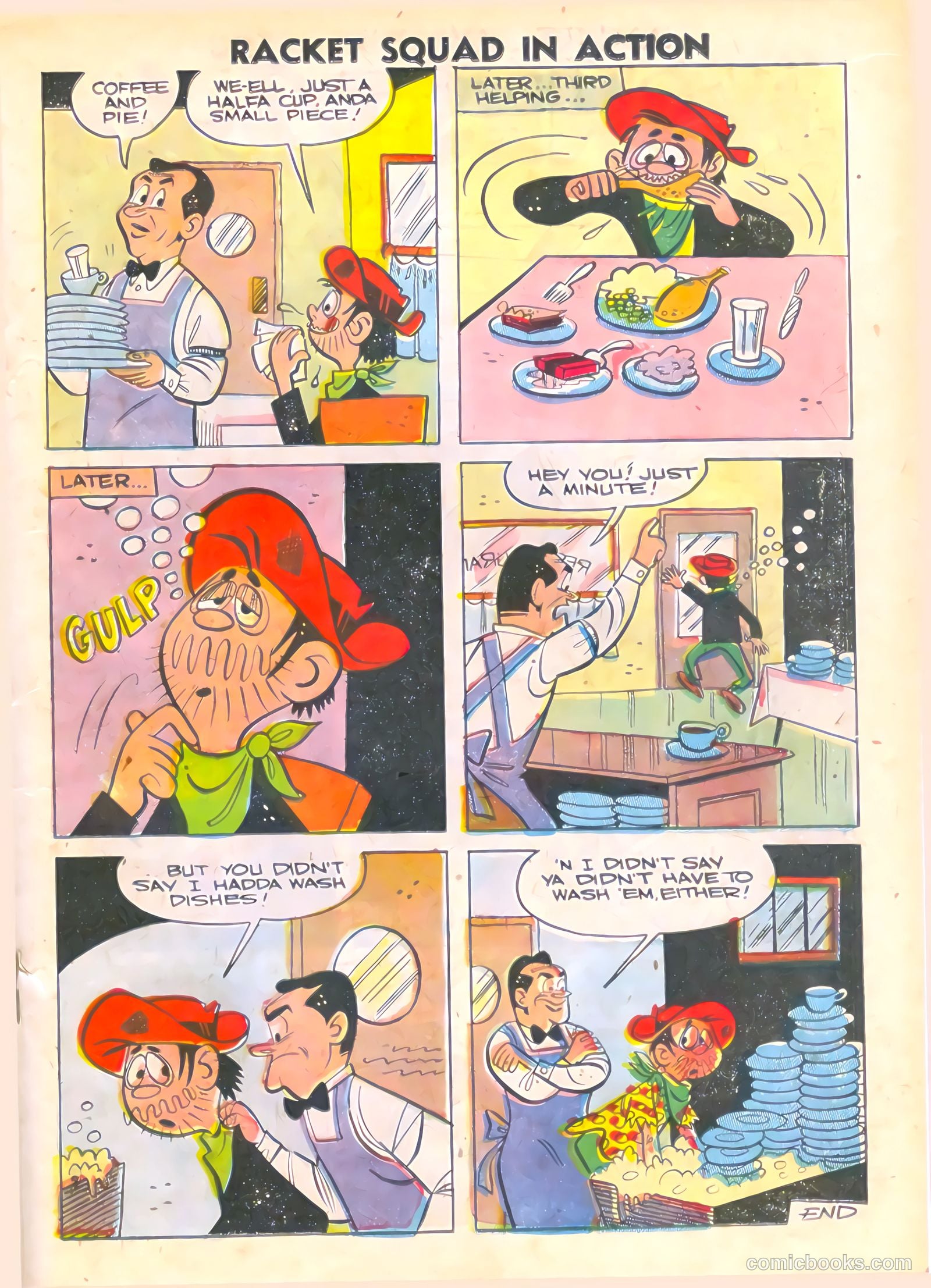 Racket Squad in Action #24 (1957) — page 19 of 36