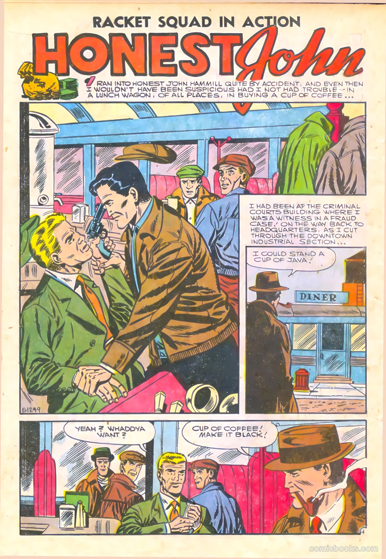 Racket Squad in Action #24 (1957) — page 20 of 36