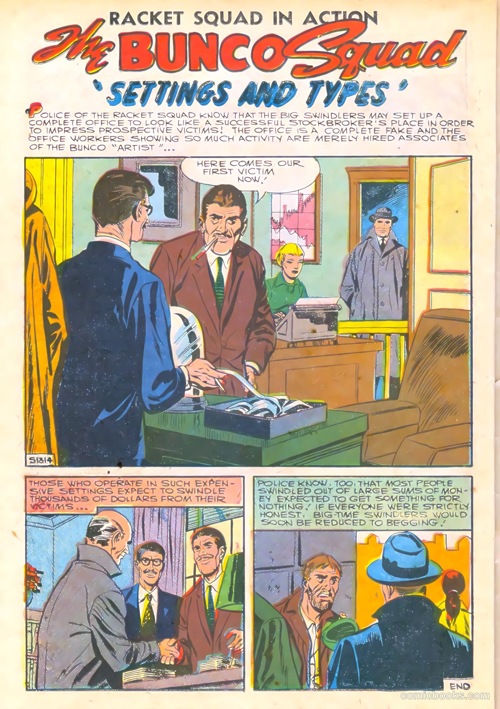 Racket Squad in Action #24 (1957) — page 26 of 36