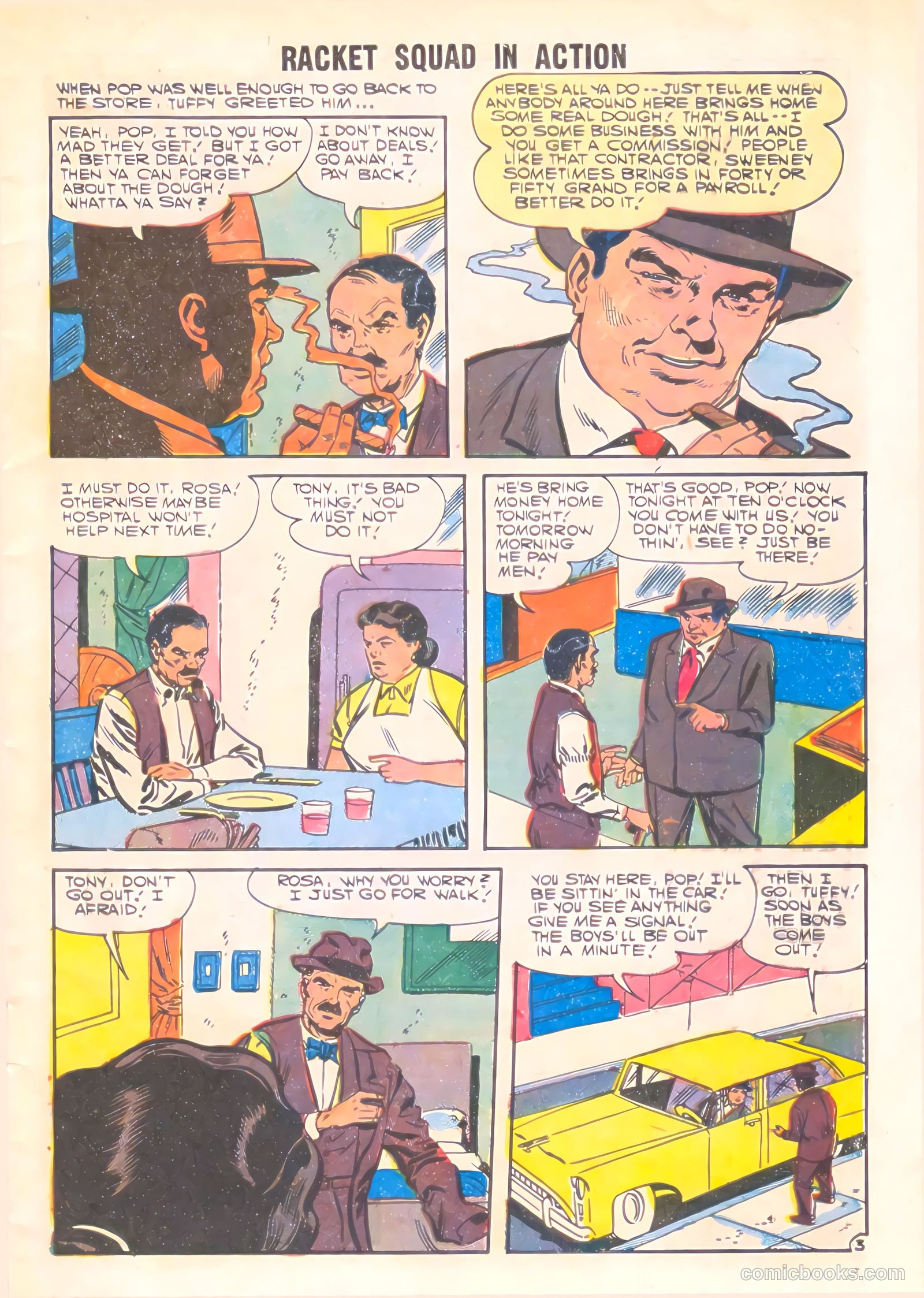 Racket Squad in Action #25 (1957) — page 5 of 36