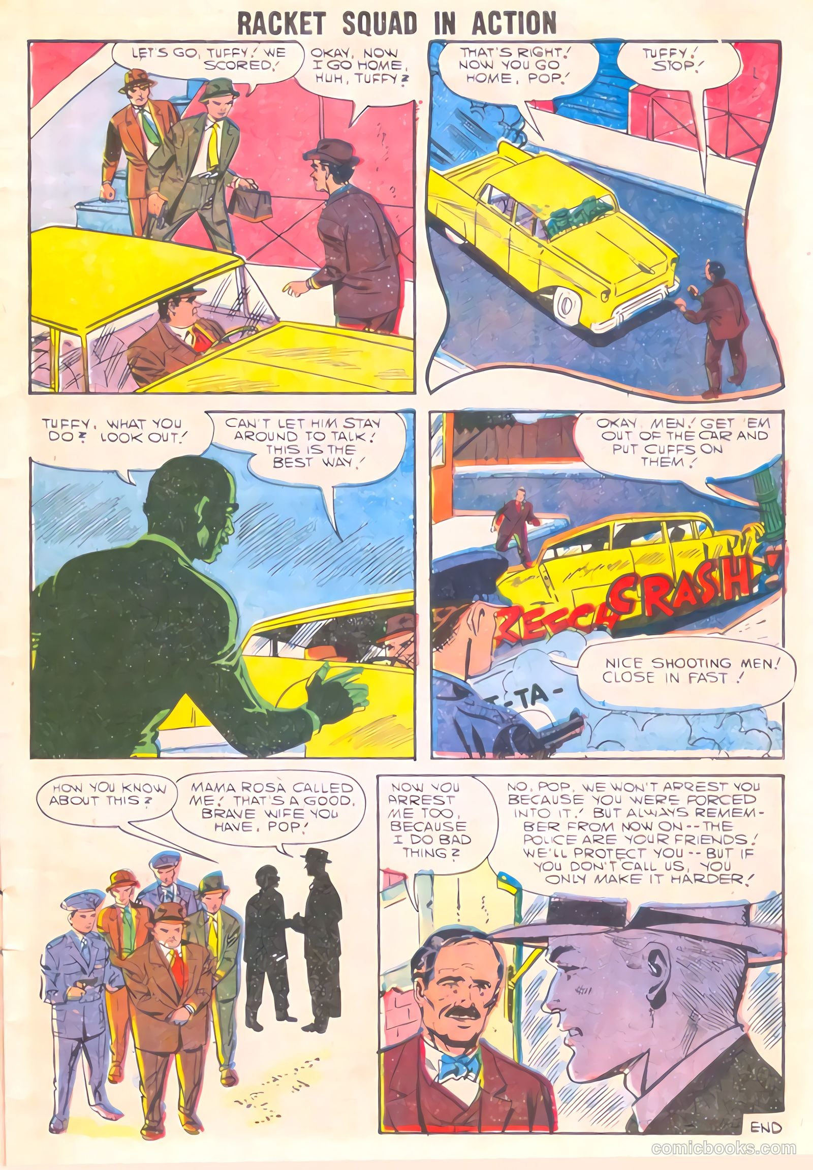 Racket Squad in Action #25 (1957) — page 7 of 36