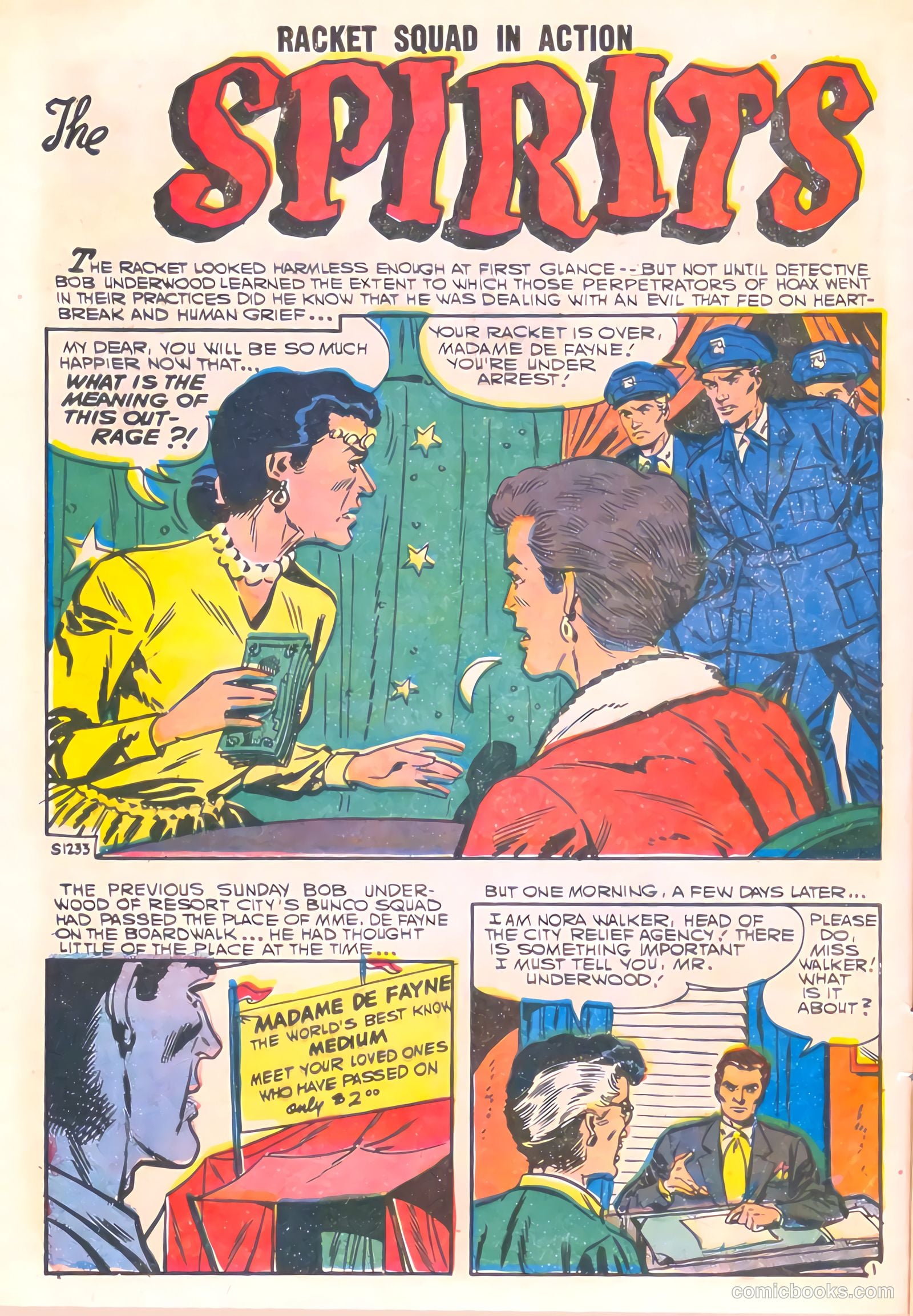 Racket Squad in Action #25 (1957) — page 8 of 36