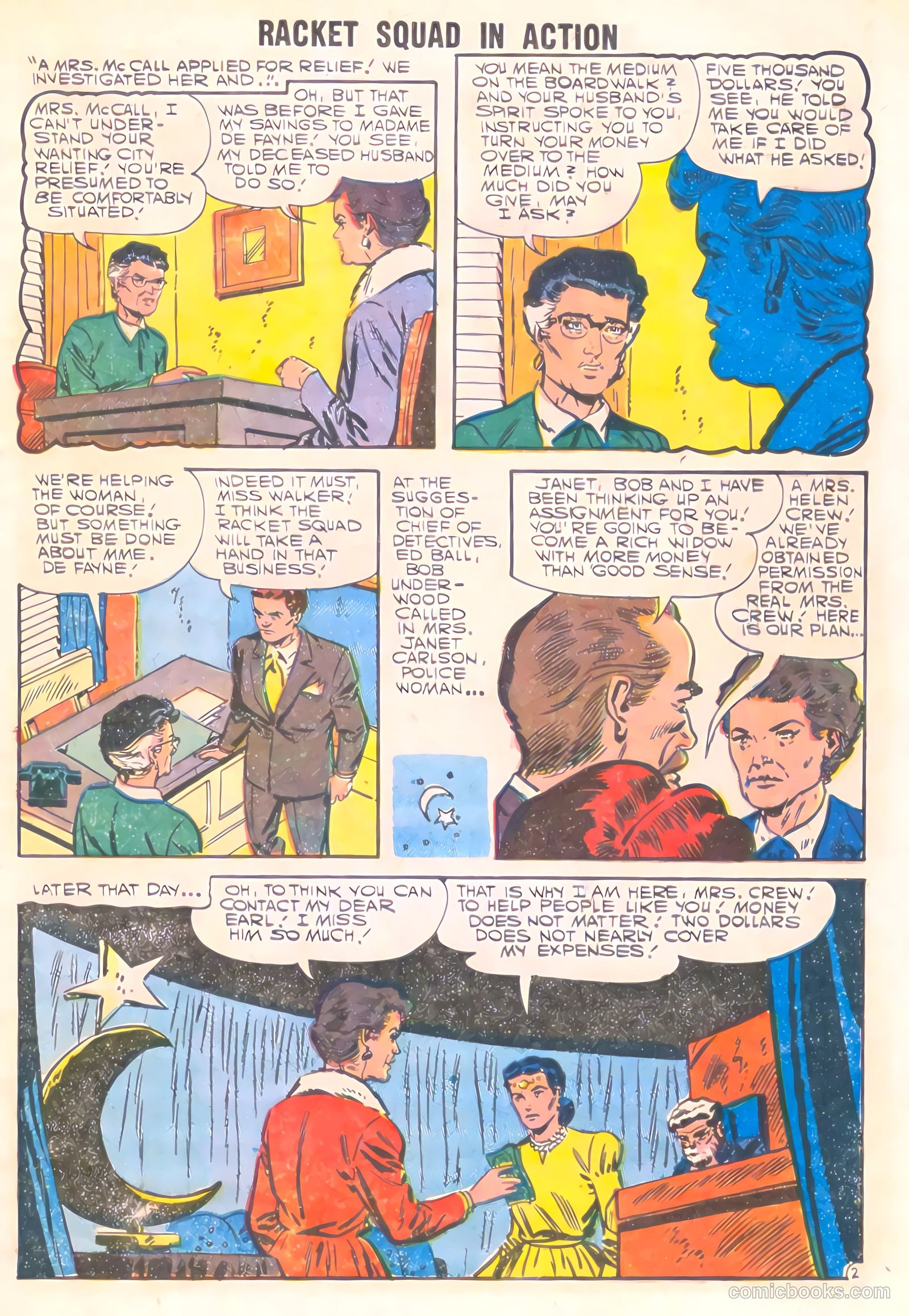 Racket Squad in Action #25 (1957) — page 9 of 36