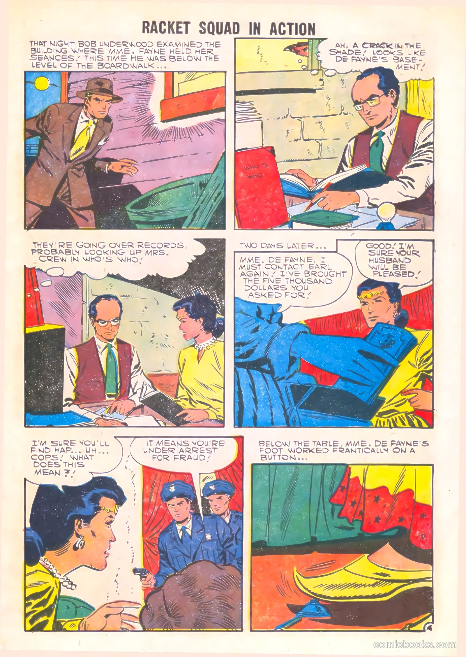 Racket Squad in Action #25 (1957) — page 11 of 36