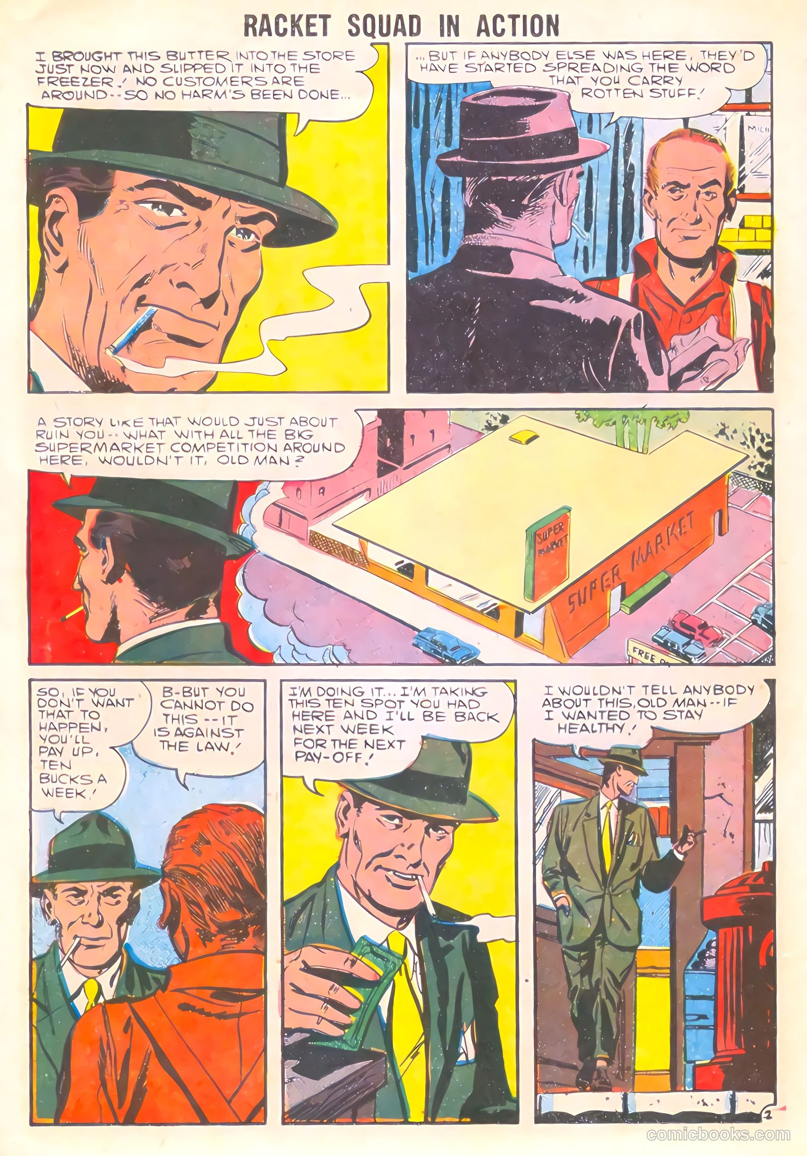 Racket Squad in Action #25 (1957) — page 14 of 36
