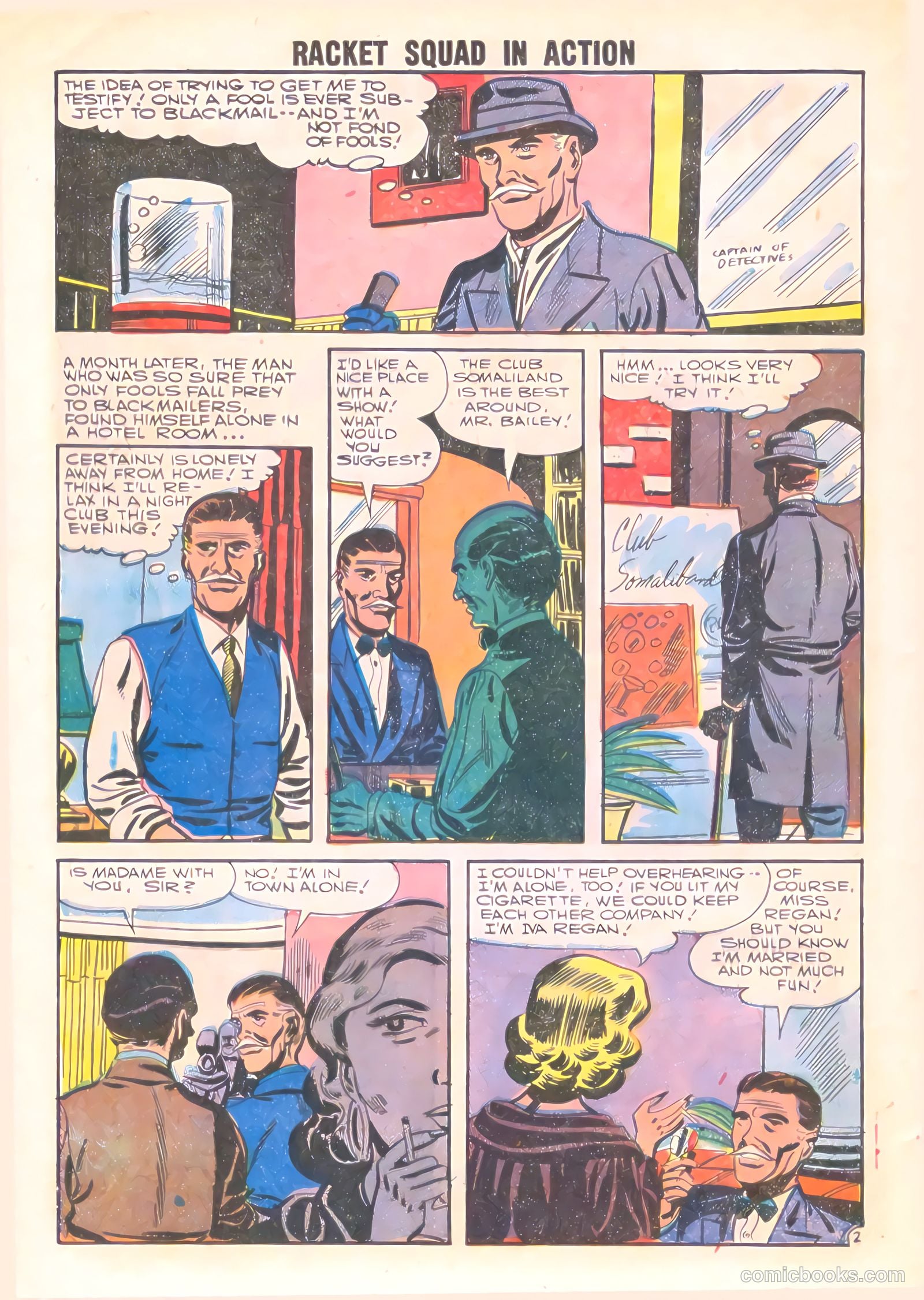 Racket Squad in Action #25 (1957) — page 28 of 36