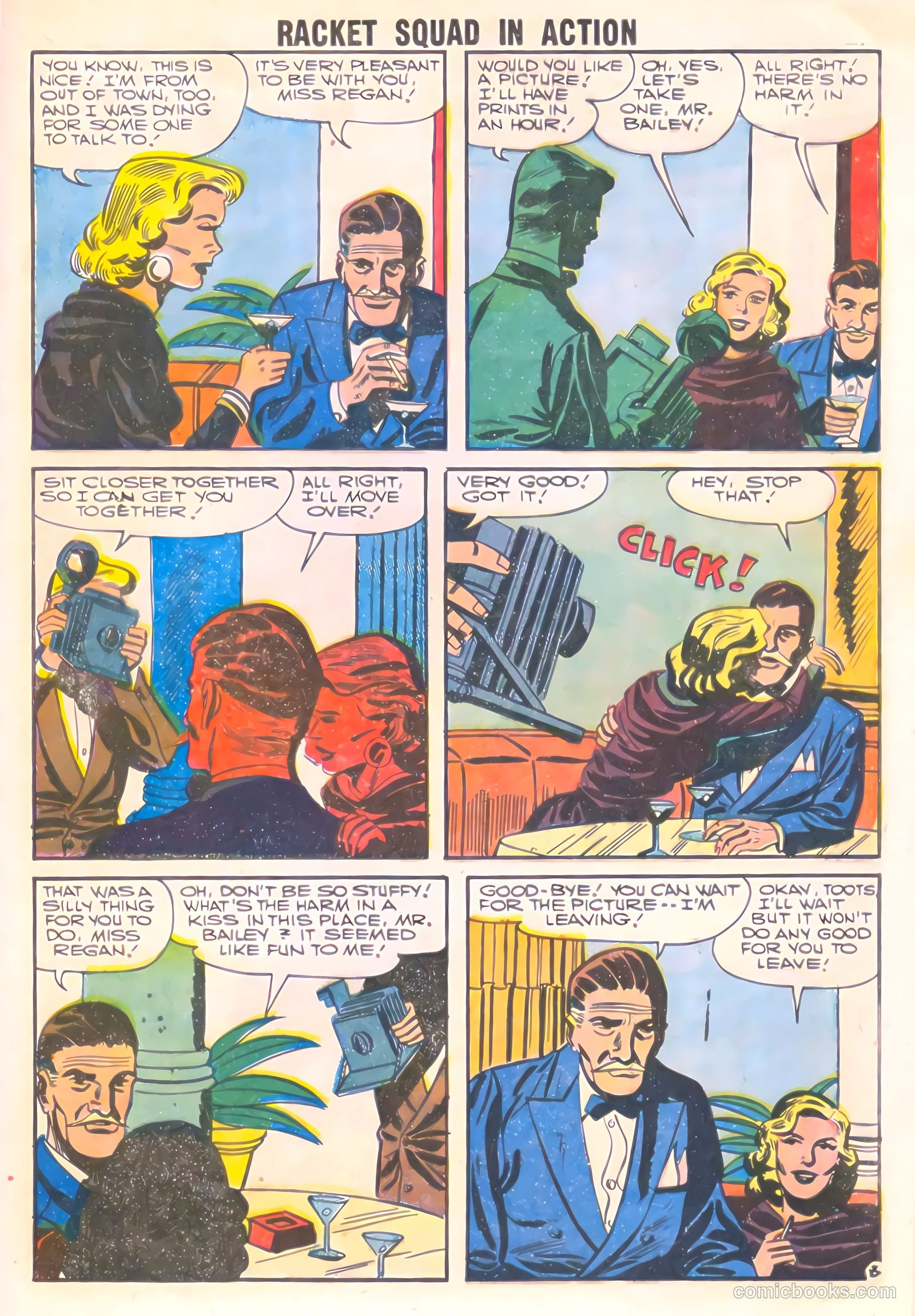 Racket Squad in Action #25 (1957) — page 29 of 36