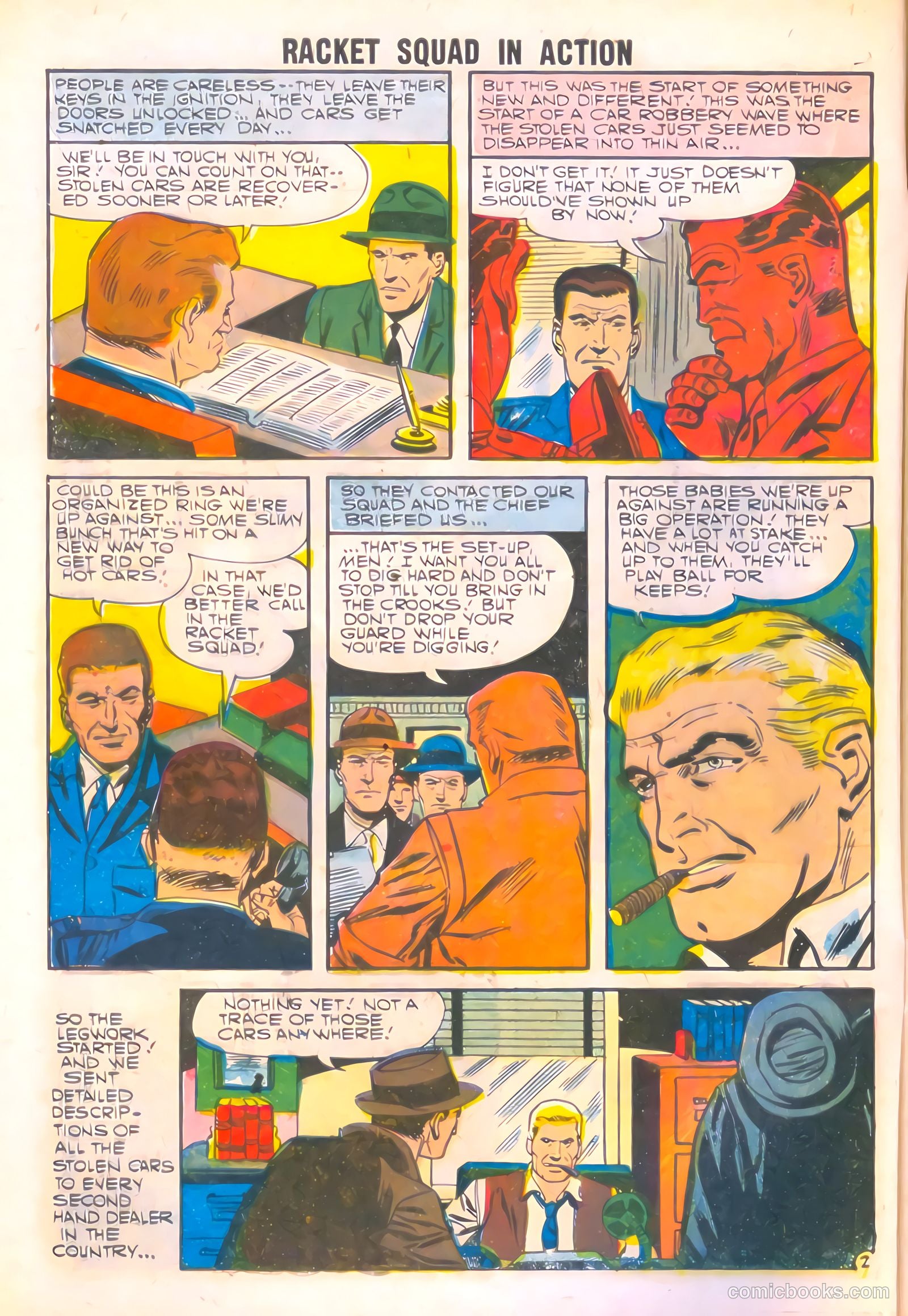 Racket Squad in Action #26 (1957) — page 4 of 36