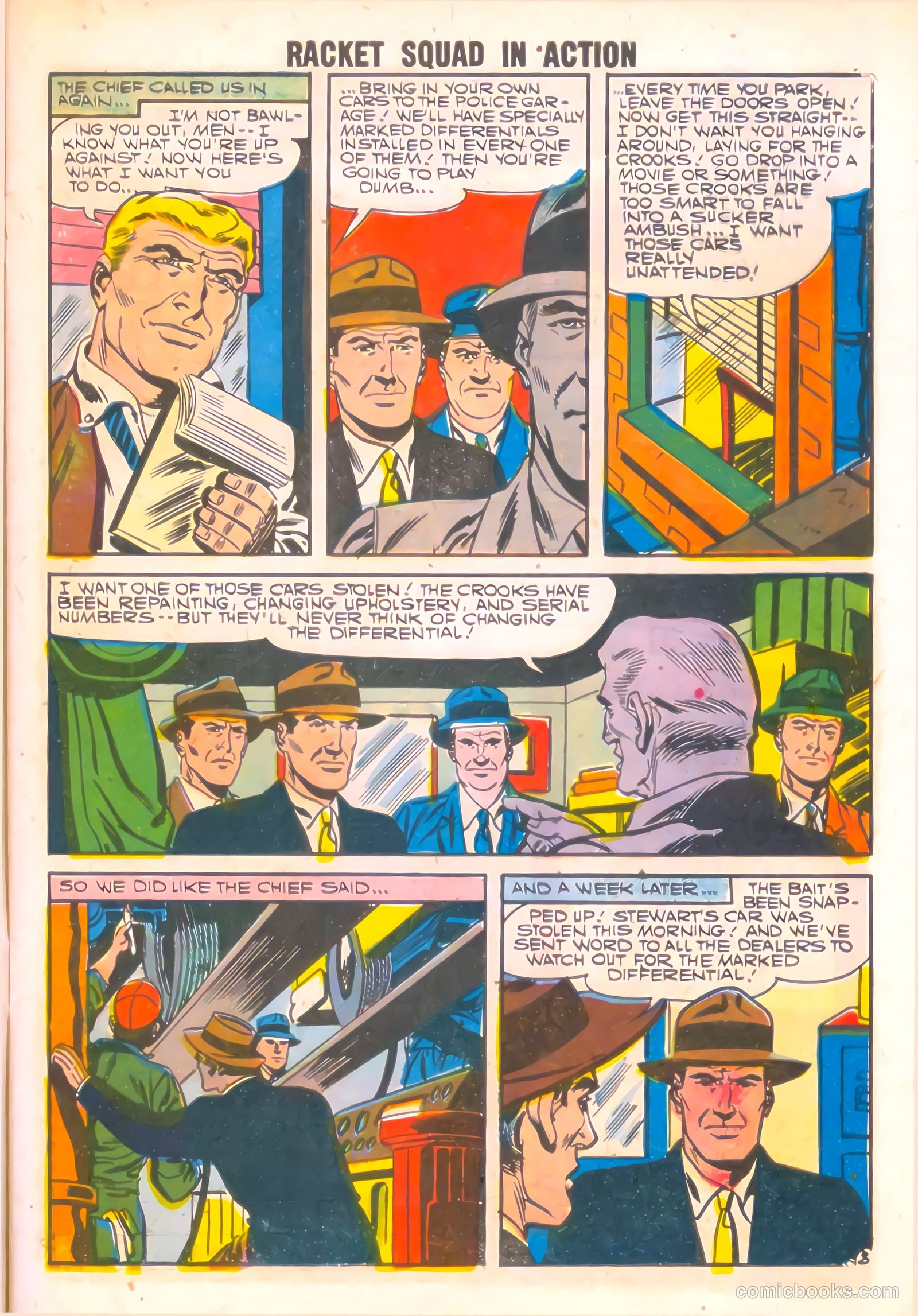 Racket Squad in Action #26 (1957) — page 5 of 36