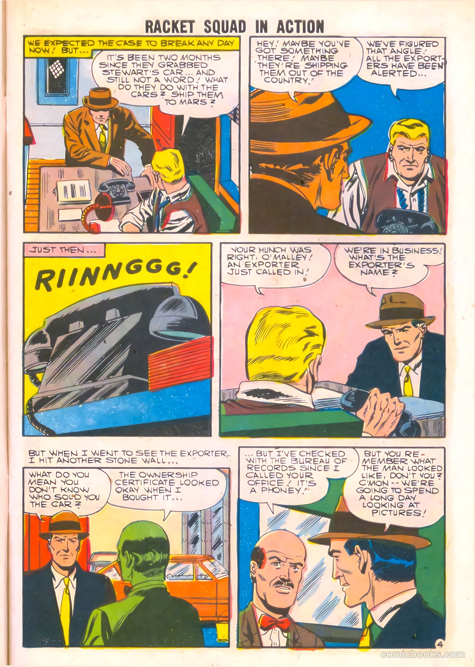 Racket Squad in Action #26 (1957) — page 7 of 36