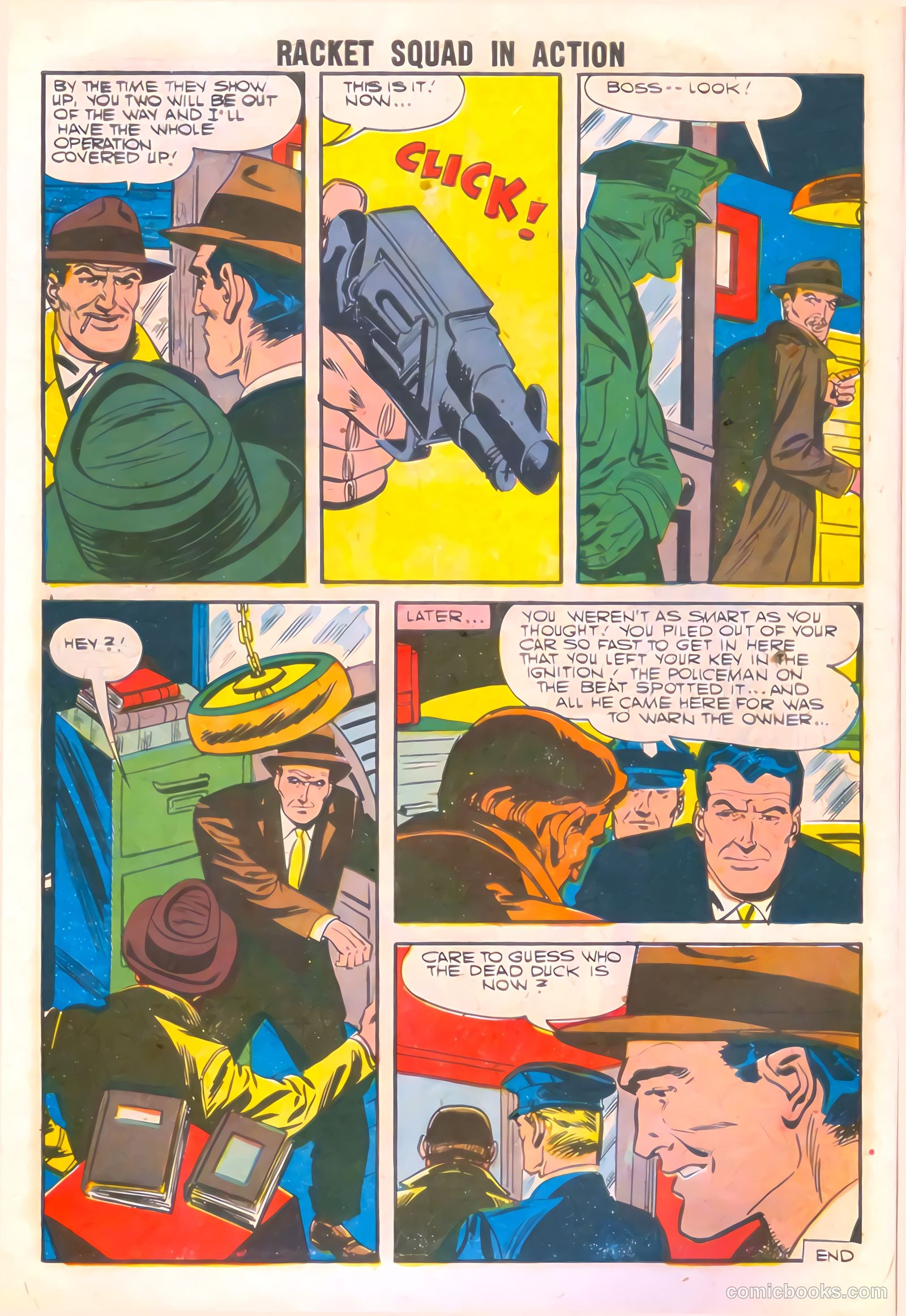 Racket Squad in Action #26 (1957) — page 10 of 36