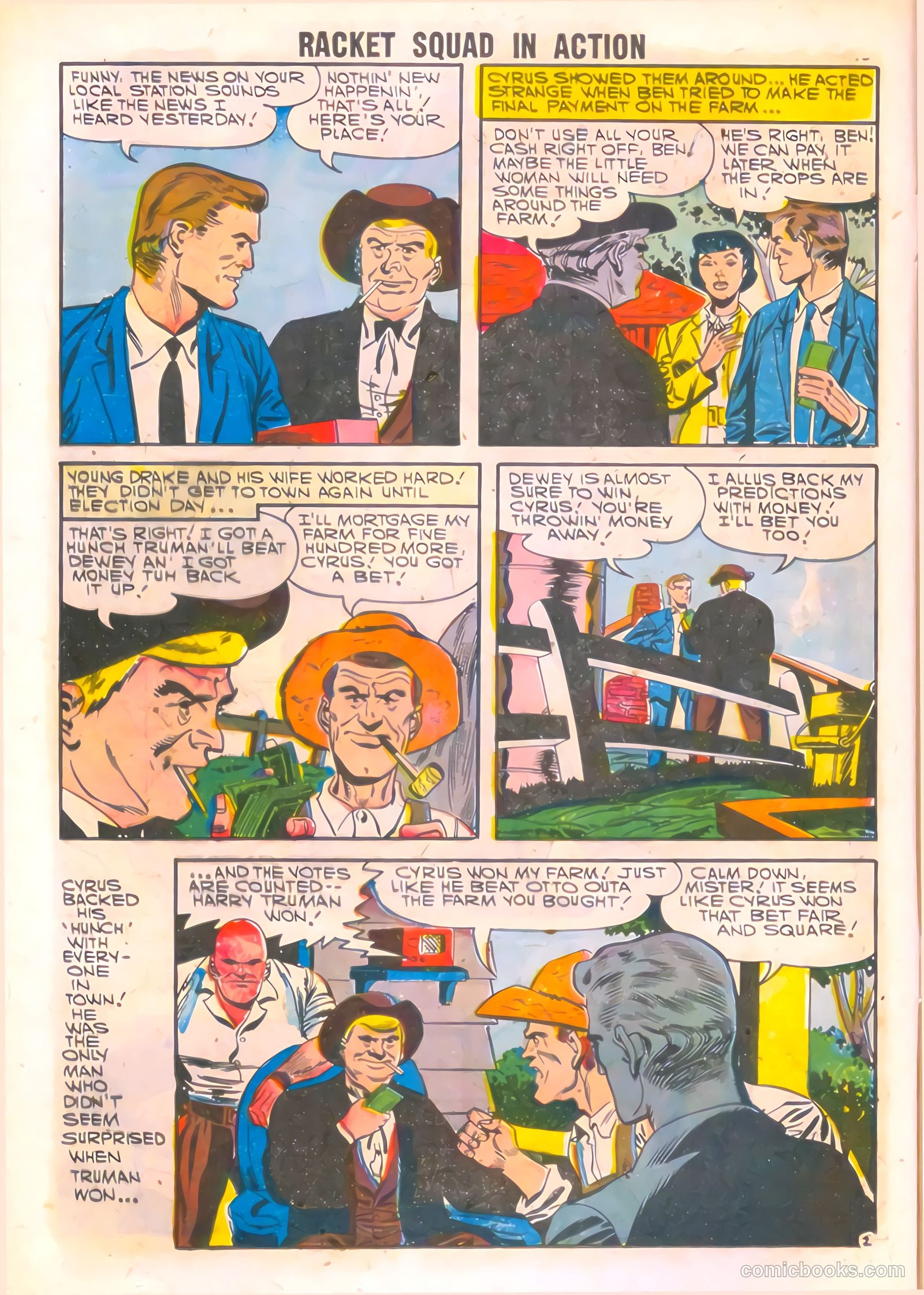 Racket Squad in Action #26 (1957) — page 12 of 36