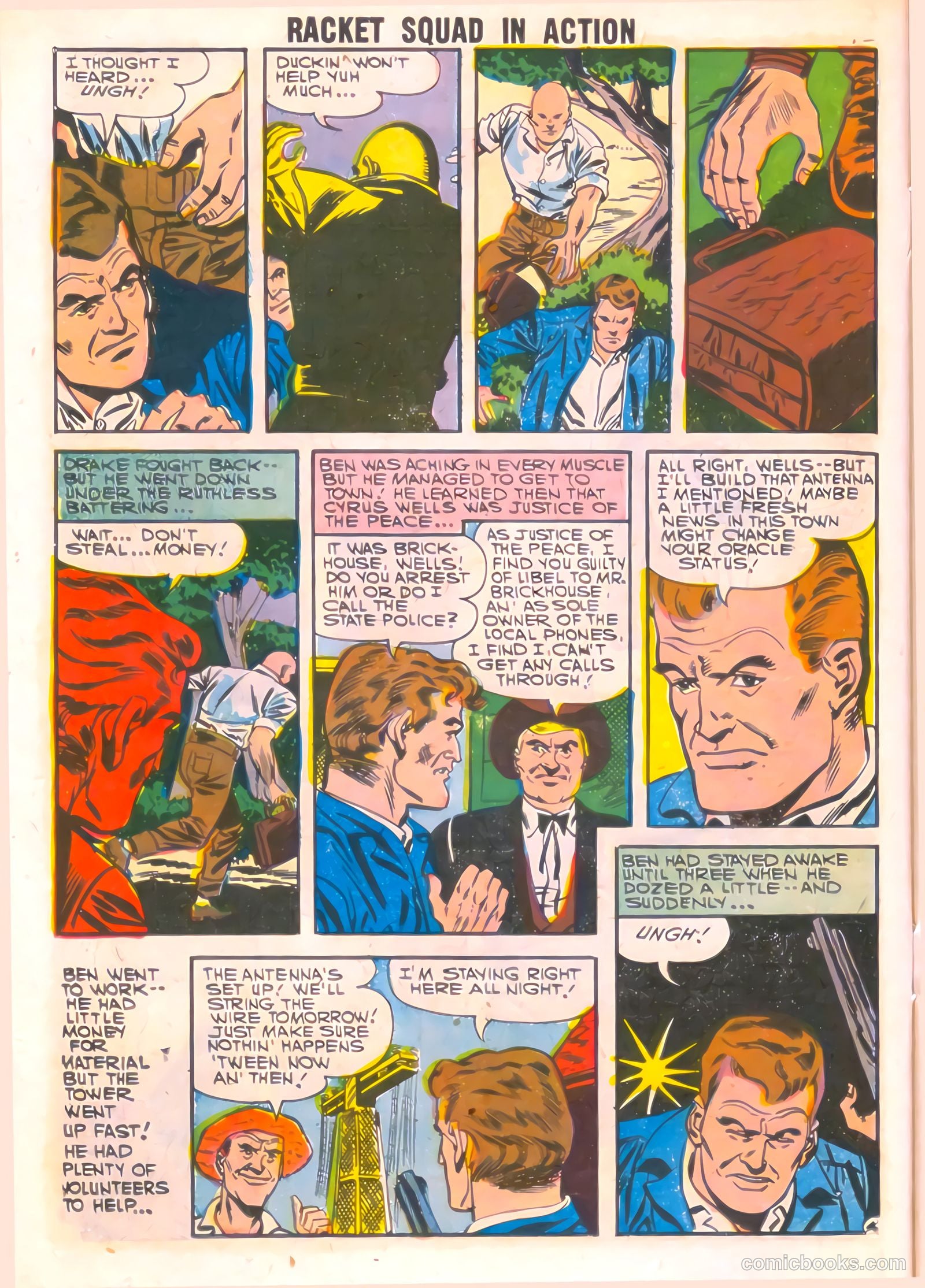 Racket Squad in Action #26 (1957) — page 14 of 36
