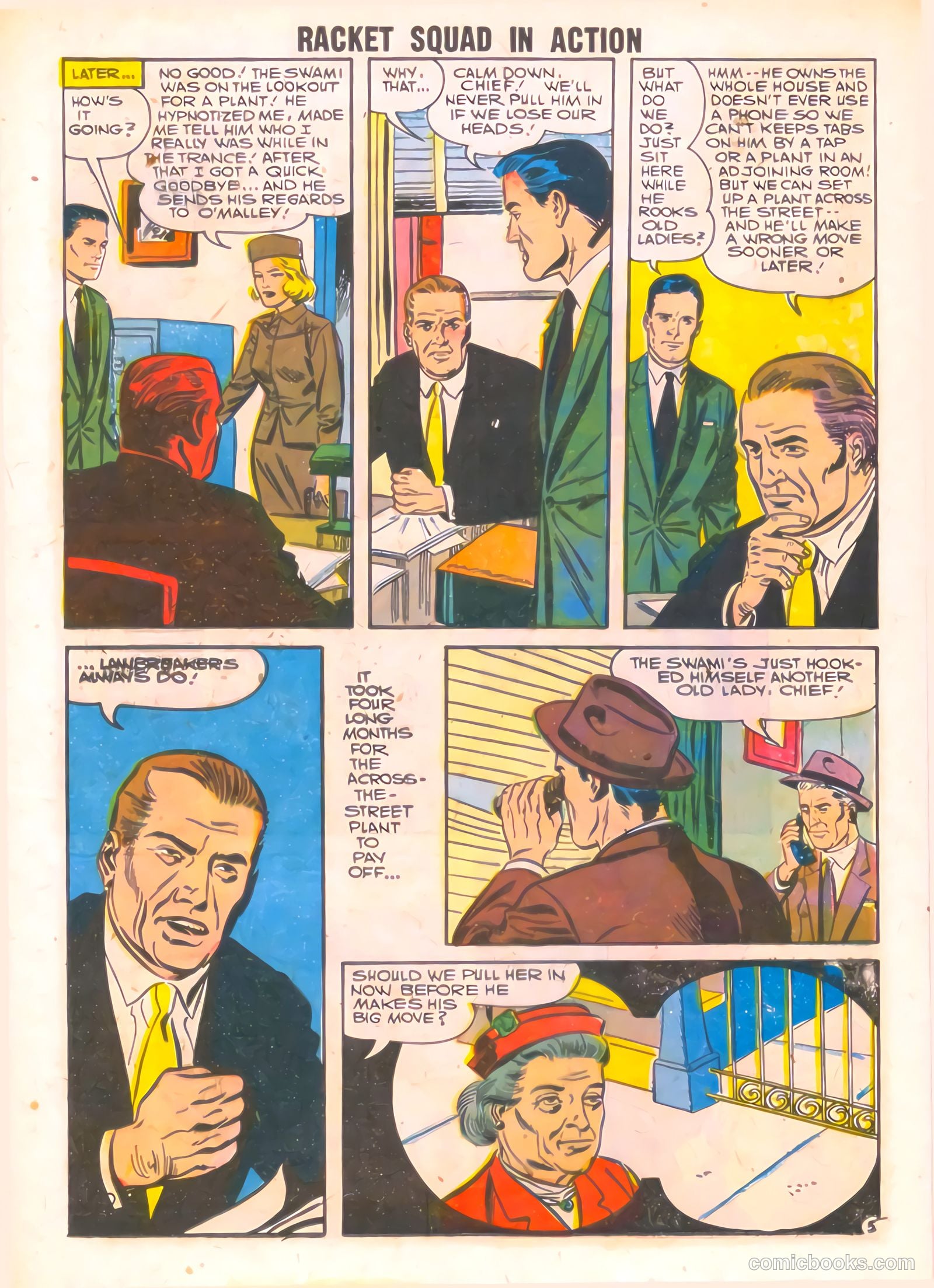 Racket Squad in Action #26 (1957) — page 24 of 36
