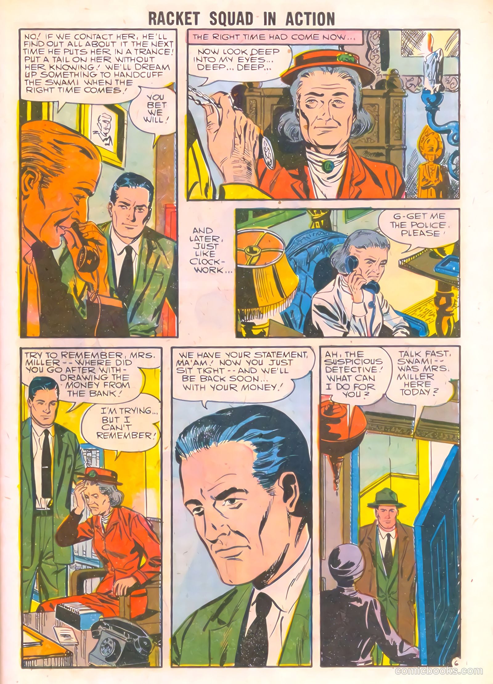 Racket Squad in Action #26 (1957) — page 25 of 36