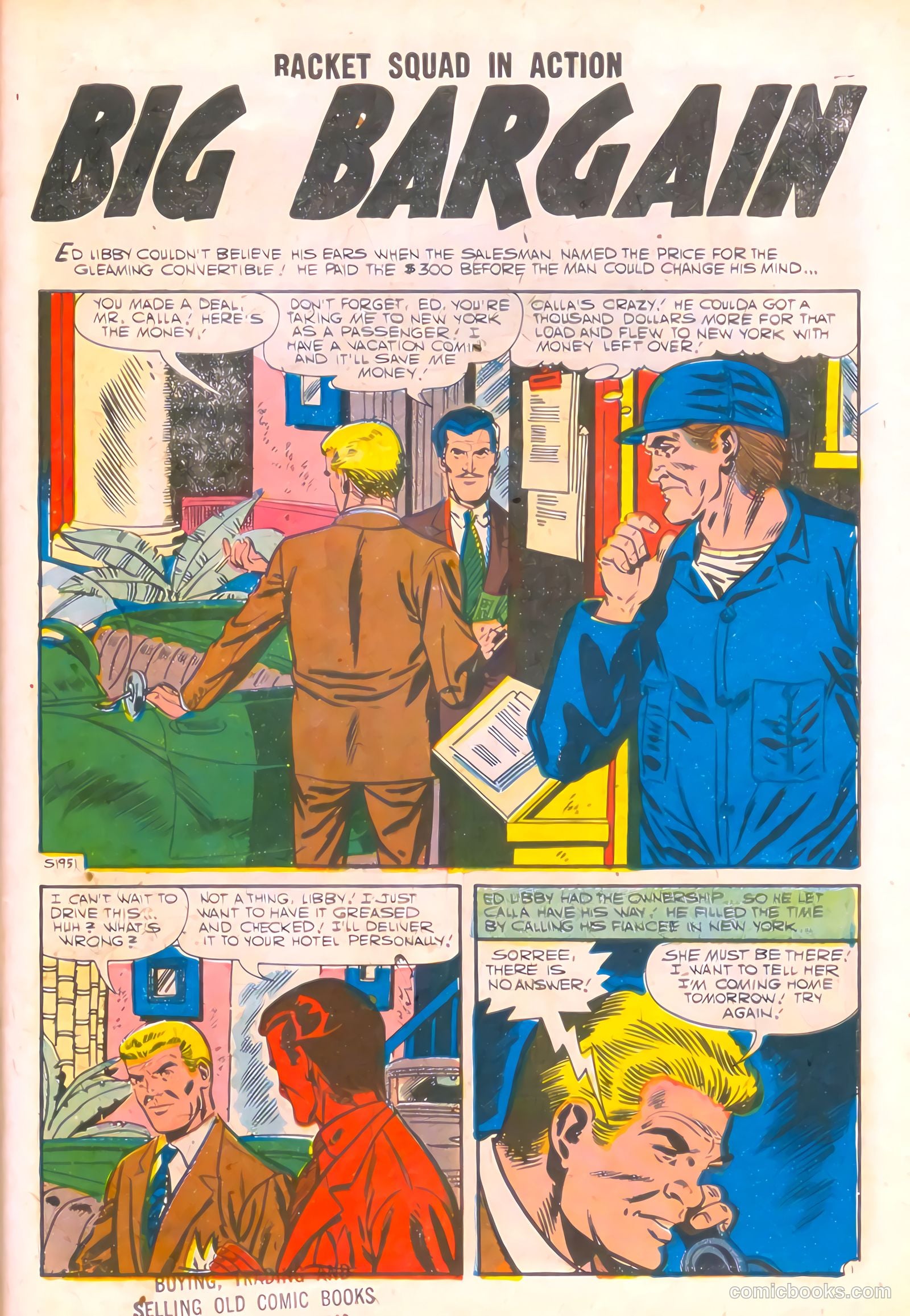 Racket Squad in Action #26 (1957) — page 27 of 36