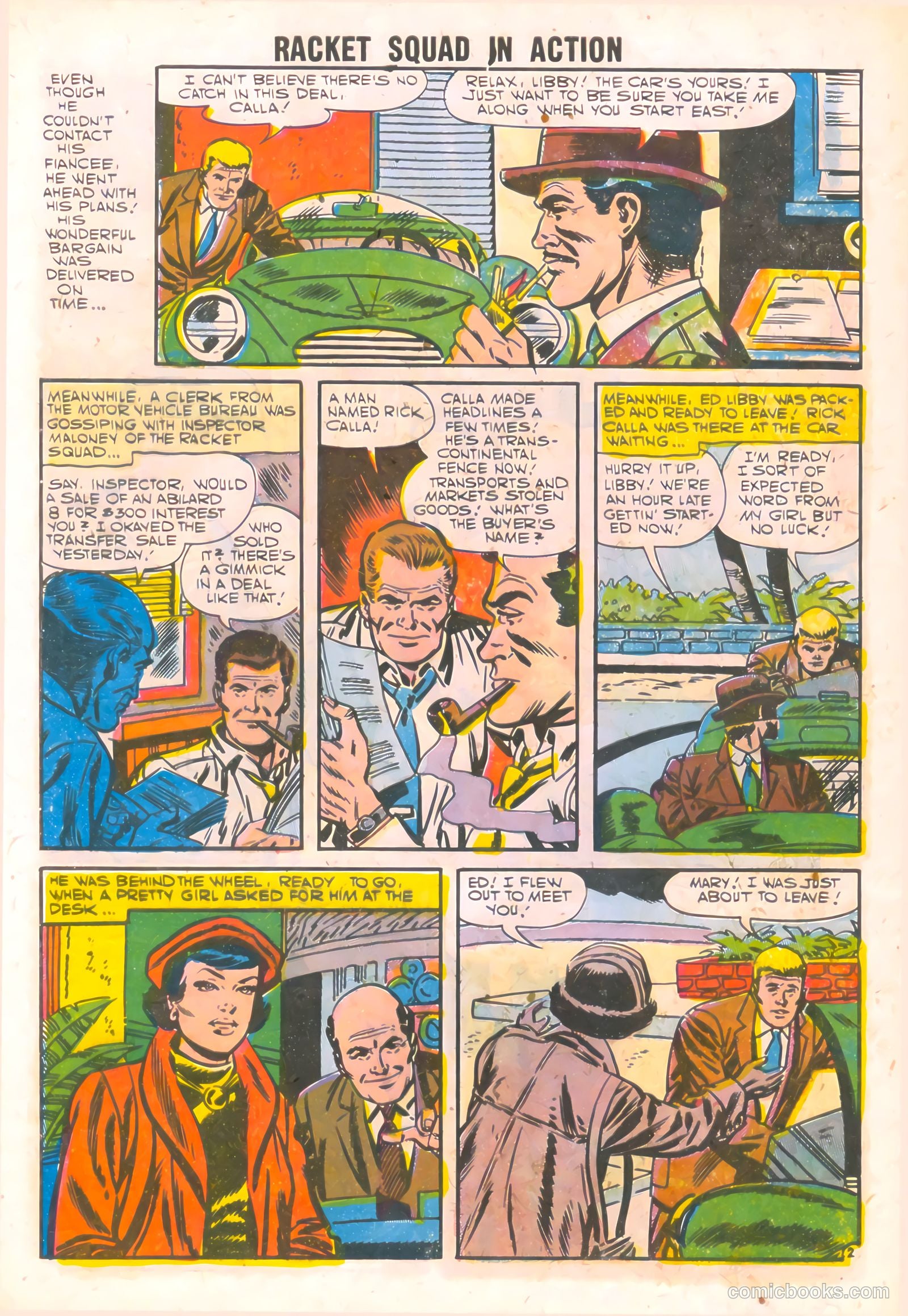 Racket Squad in Action #26 (1957) — page 28 of 36
