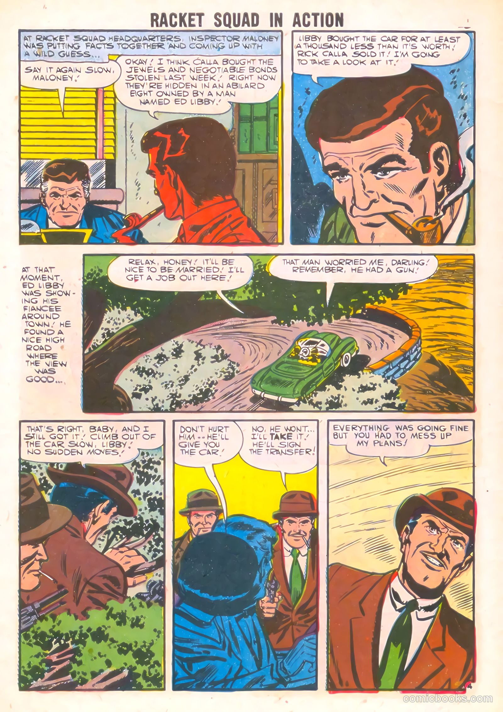 Racket Squad in Action #26 (1957) — page 30 of 36