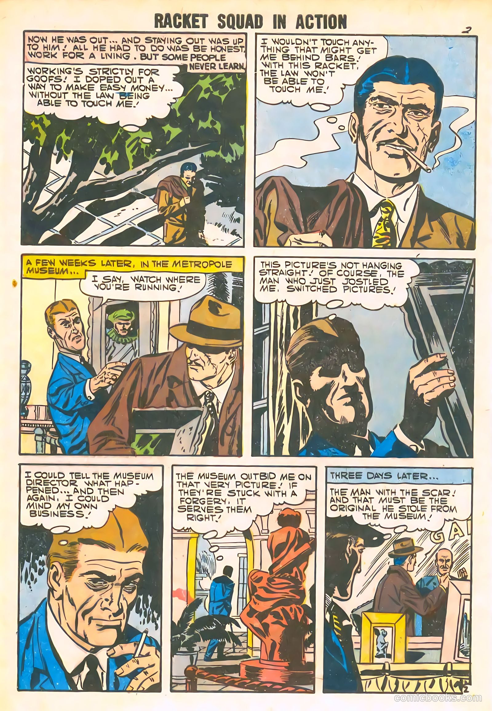 Racket Squad in Action #27 (1957) — page 4 of 36
