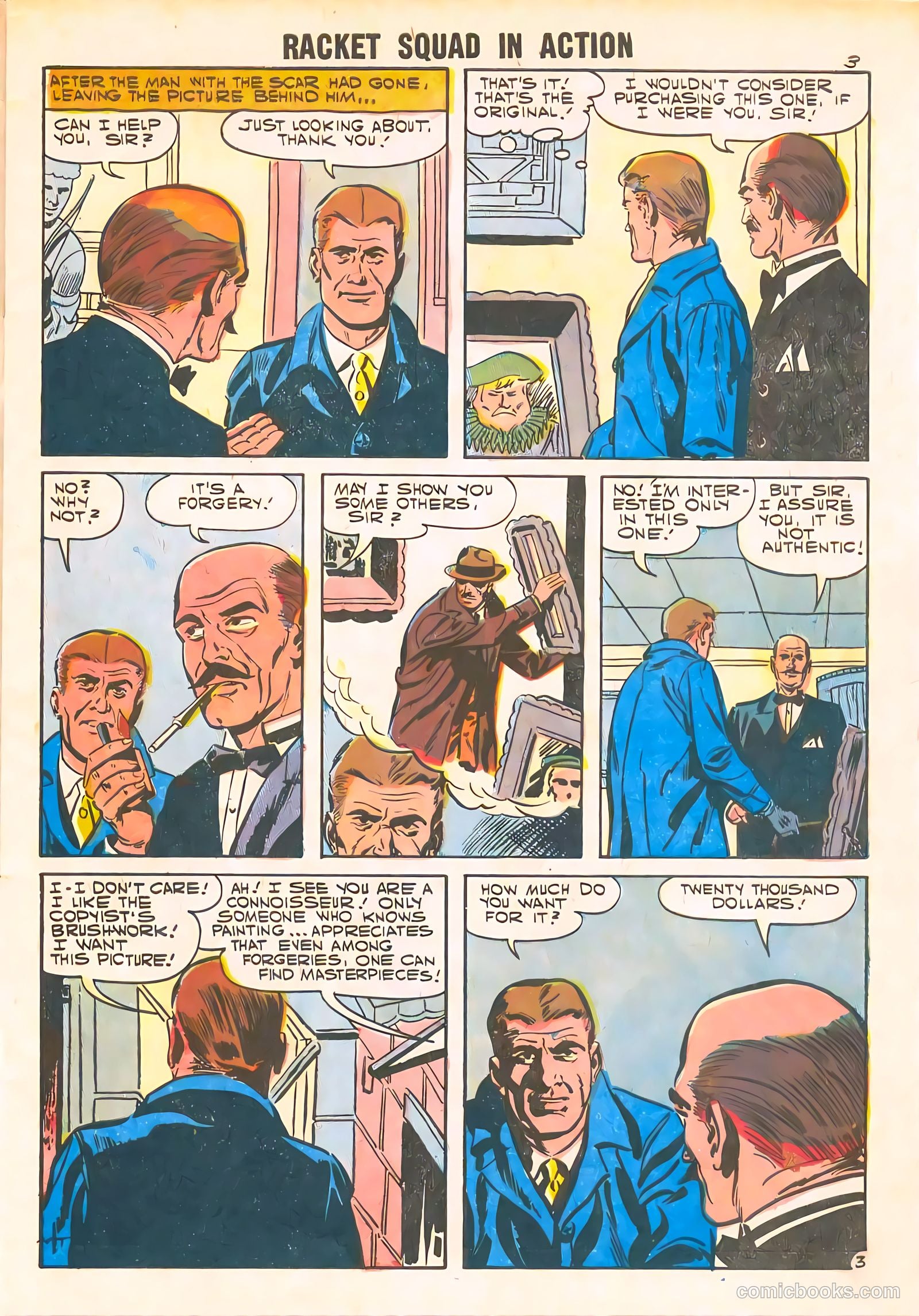 Racket Squad in Action #27 (1957) — page 5 of 36