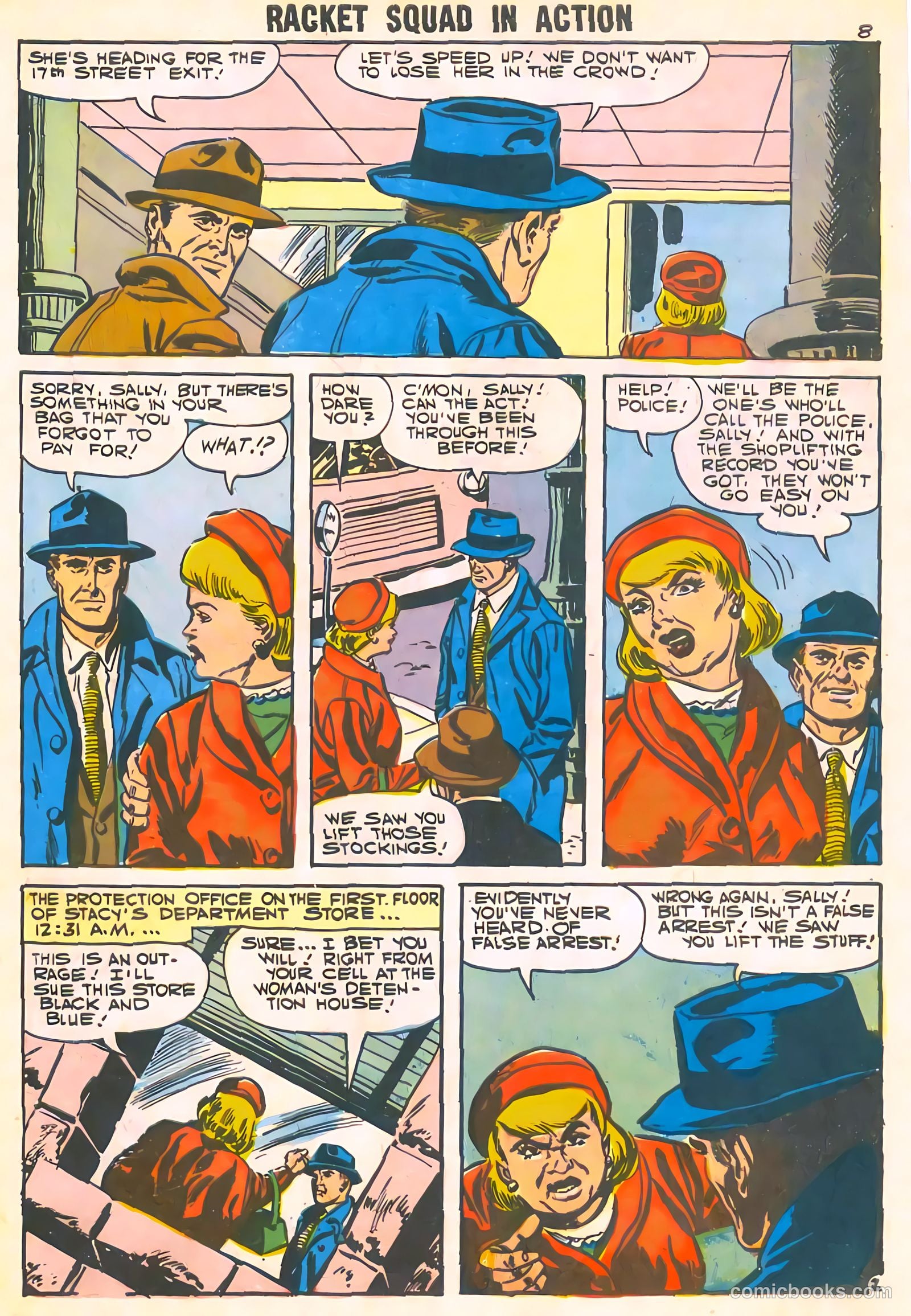 Racket Squad in Action #27 (1957) — page 10 of 36