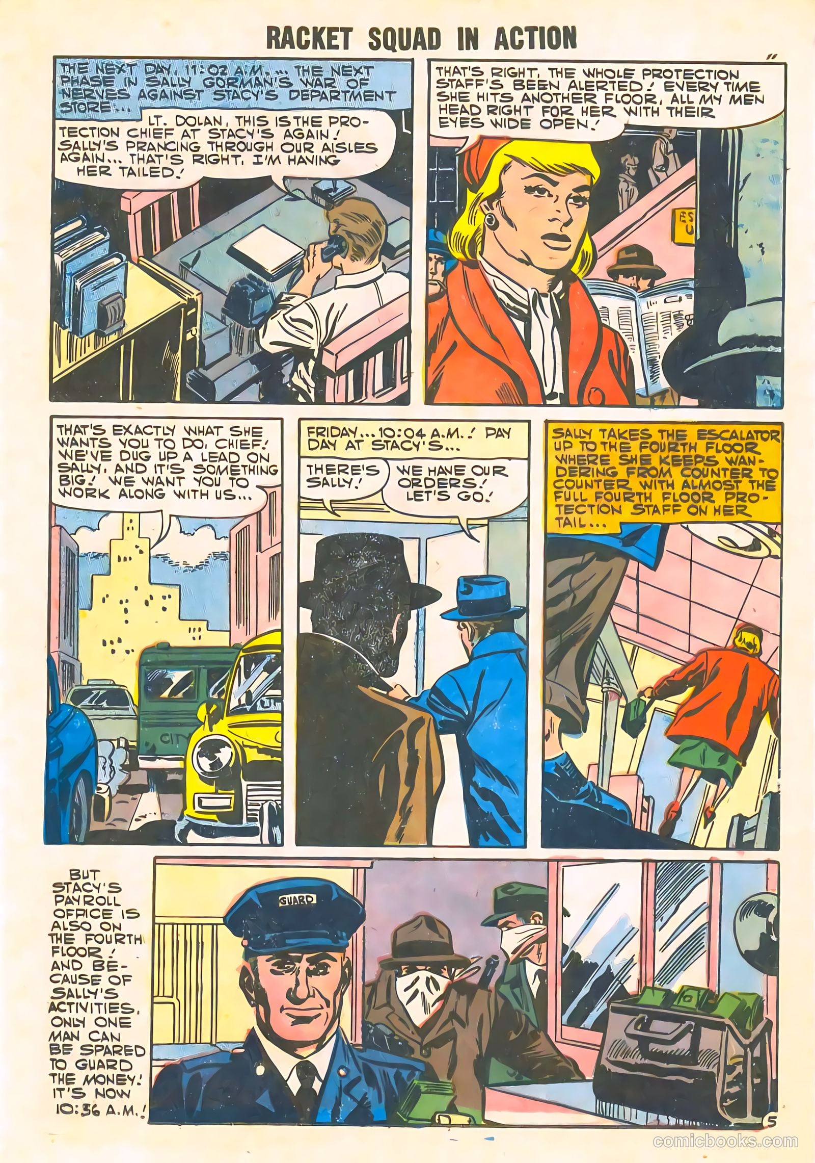 Racket Squad in Action #27 (1957) — page 13 of 36