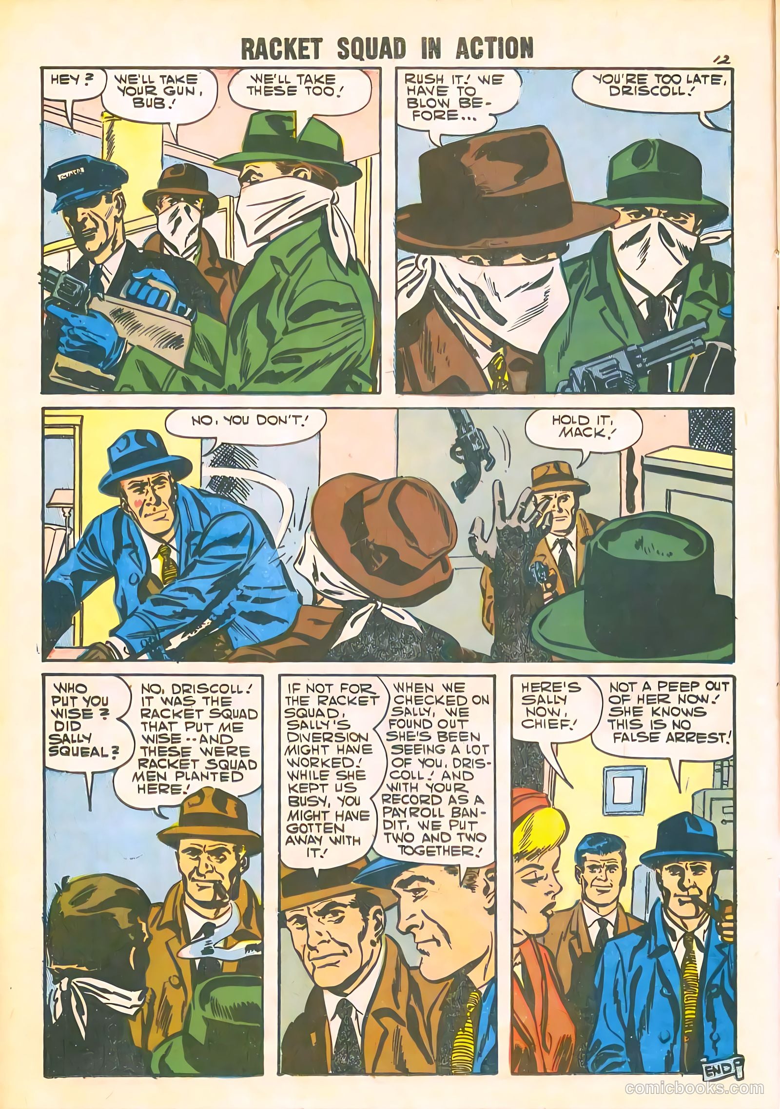 Racket Squad in Action #27 (1957) — page 14 of 36