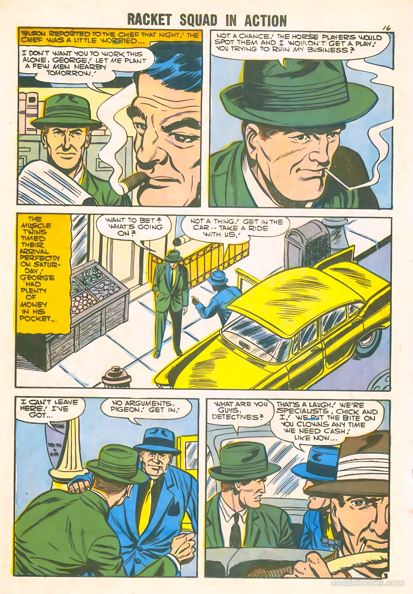 Racket Squad in Action #27 (1957) — page 18 of 36