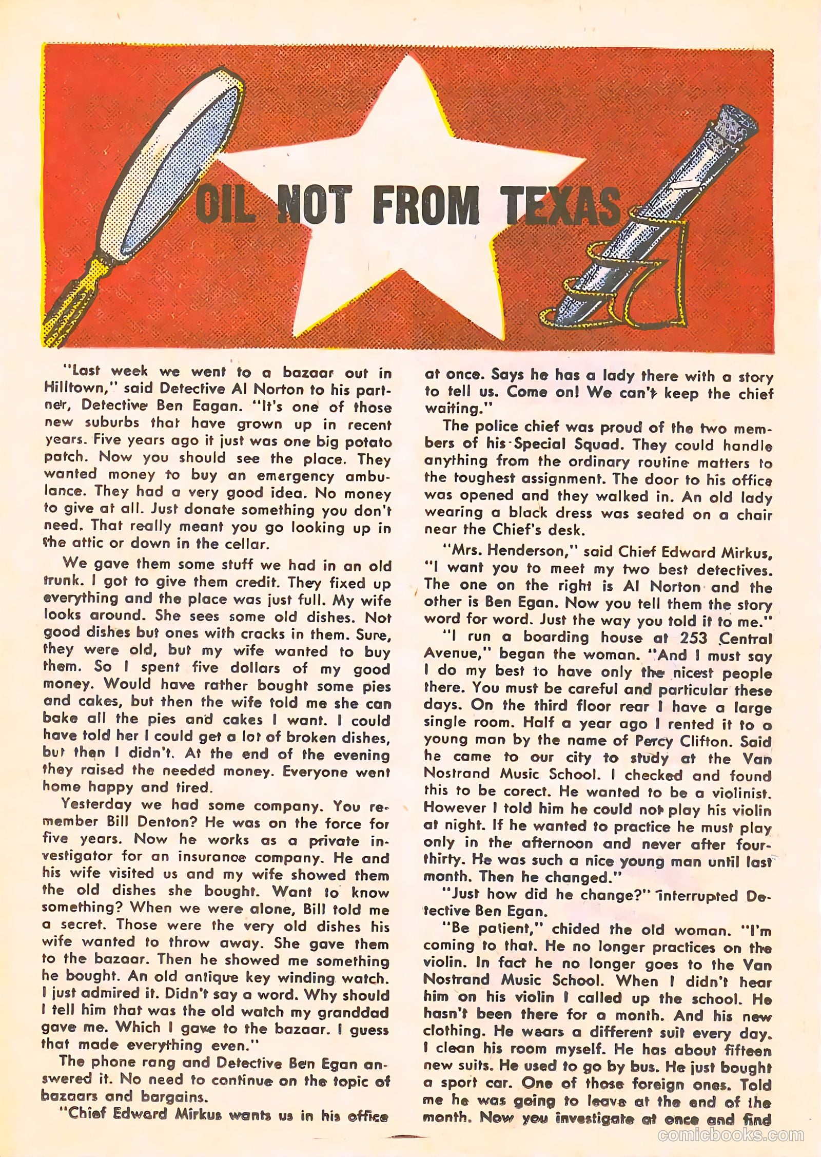 Racket Squad in Action #27 (1957) — page 20 of 36