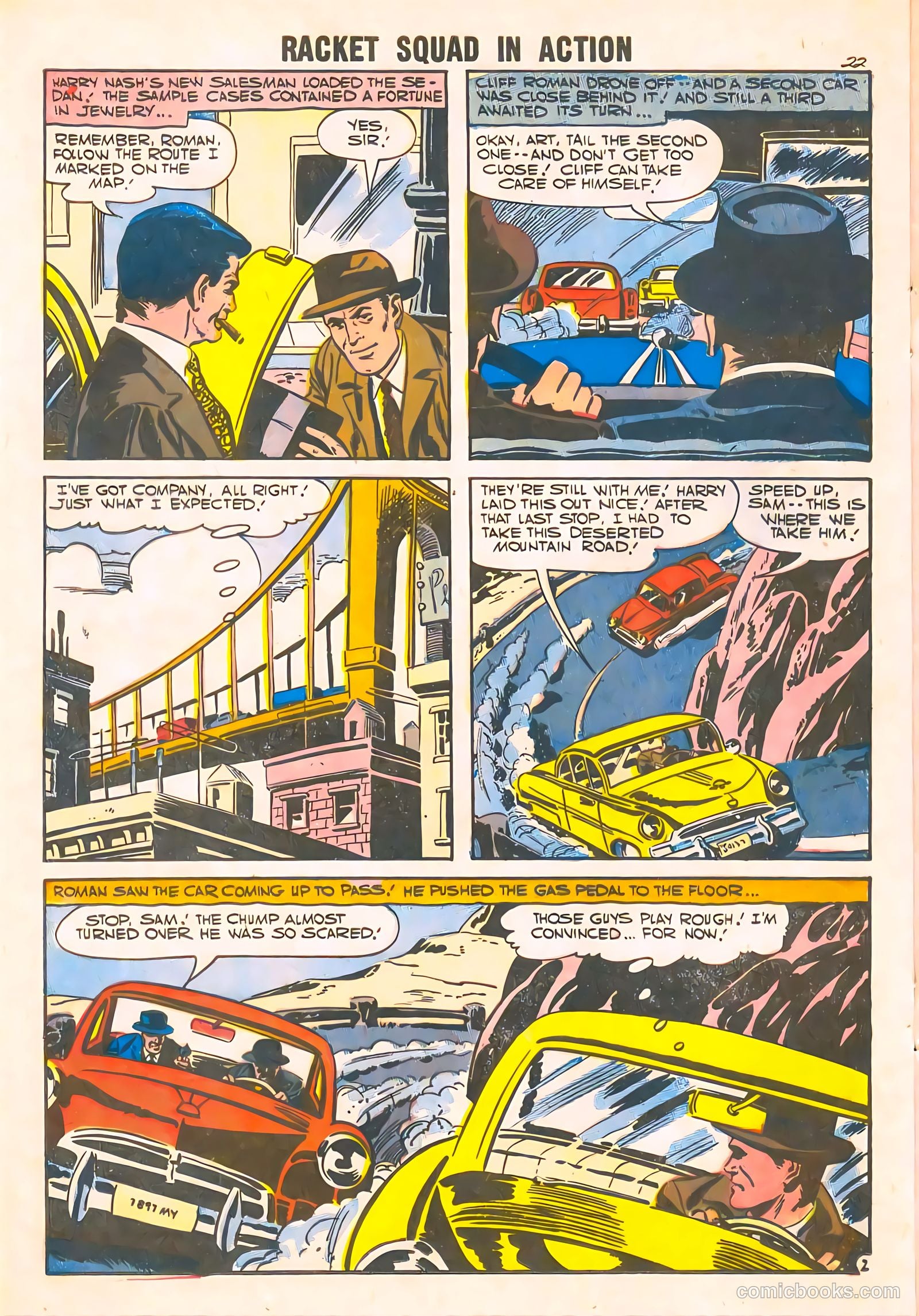Racket Squad in Action #27 (1957) — page 24 of 36