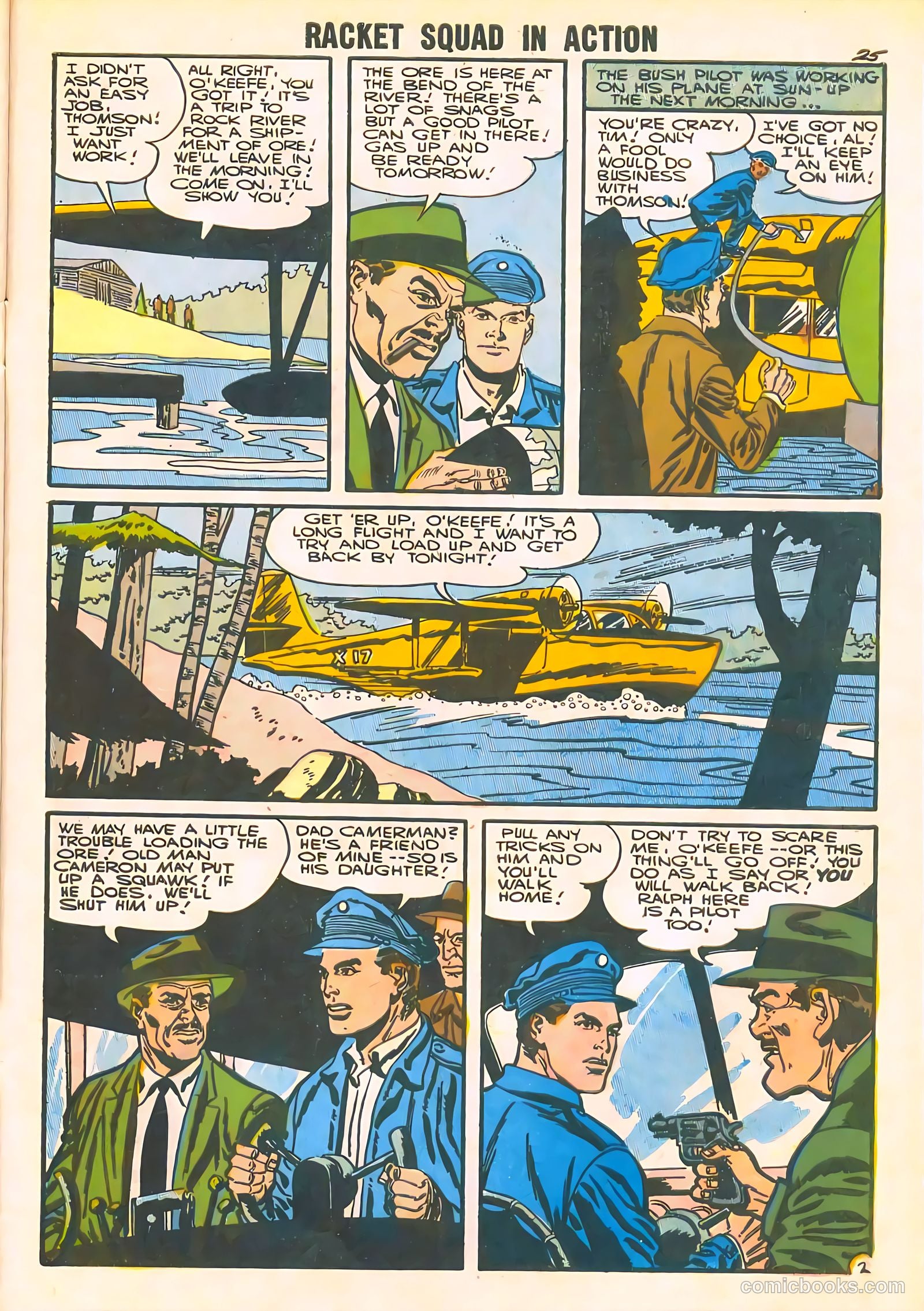 Racket Squad in Action #27 (1957) — page 27 of 36