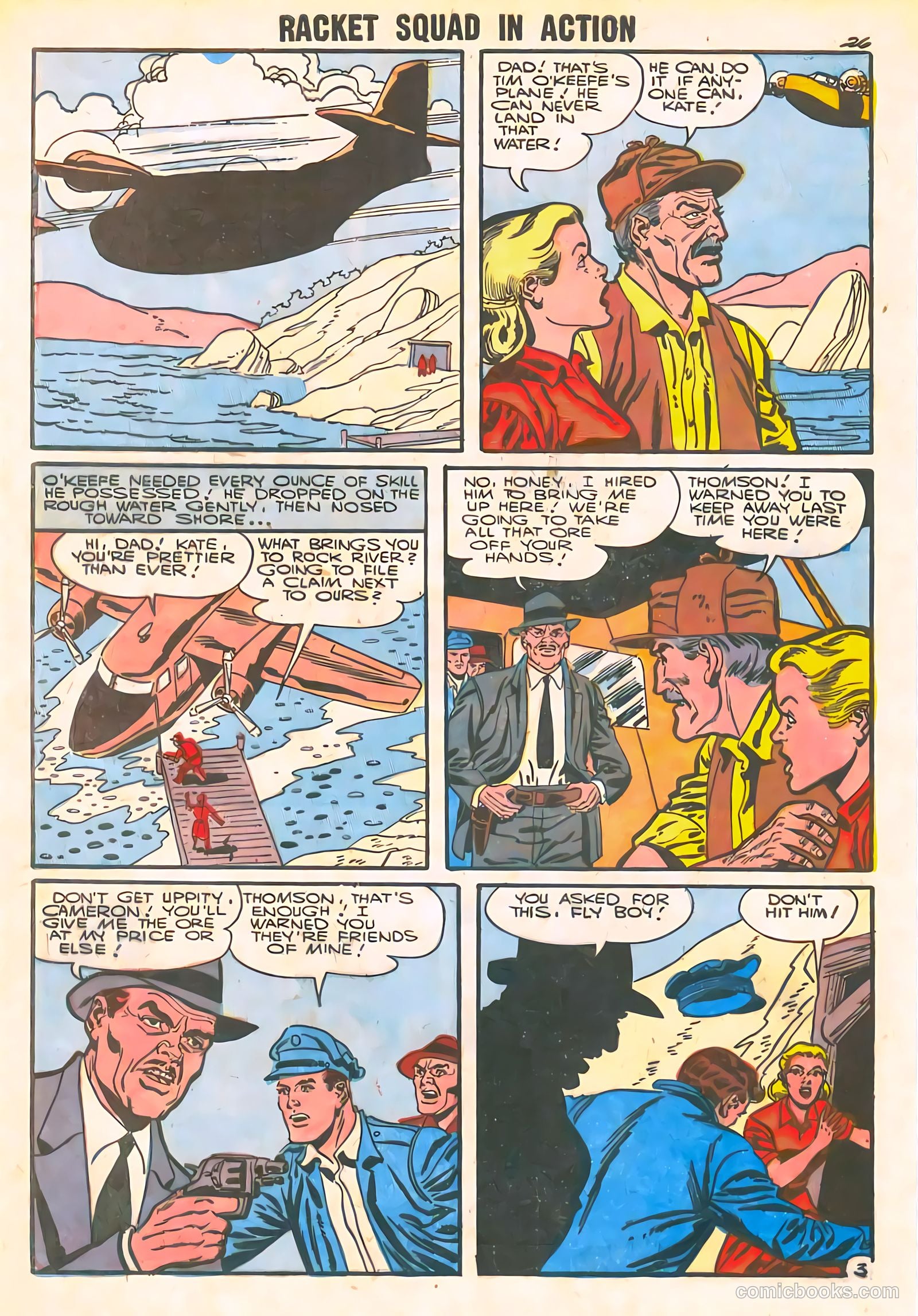 Racket Squad in Action #27 (1957) — page 28 of 36