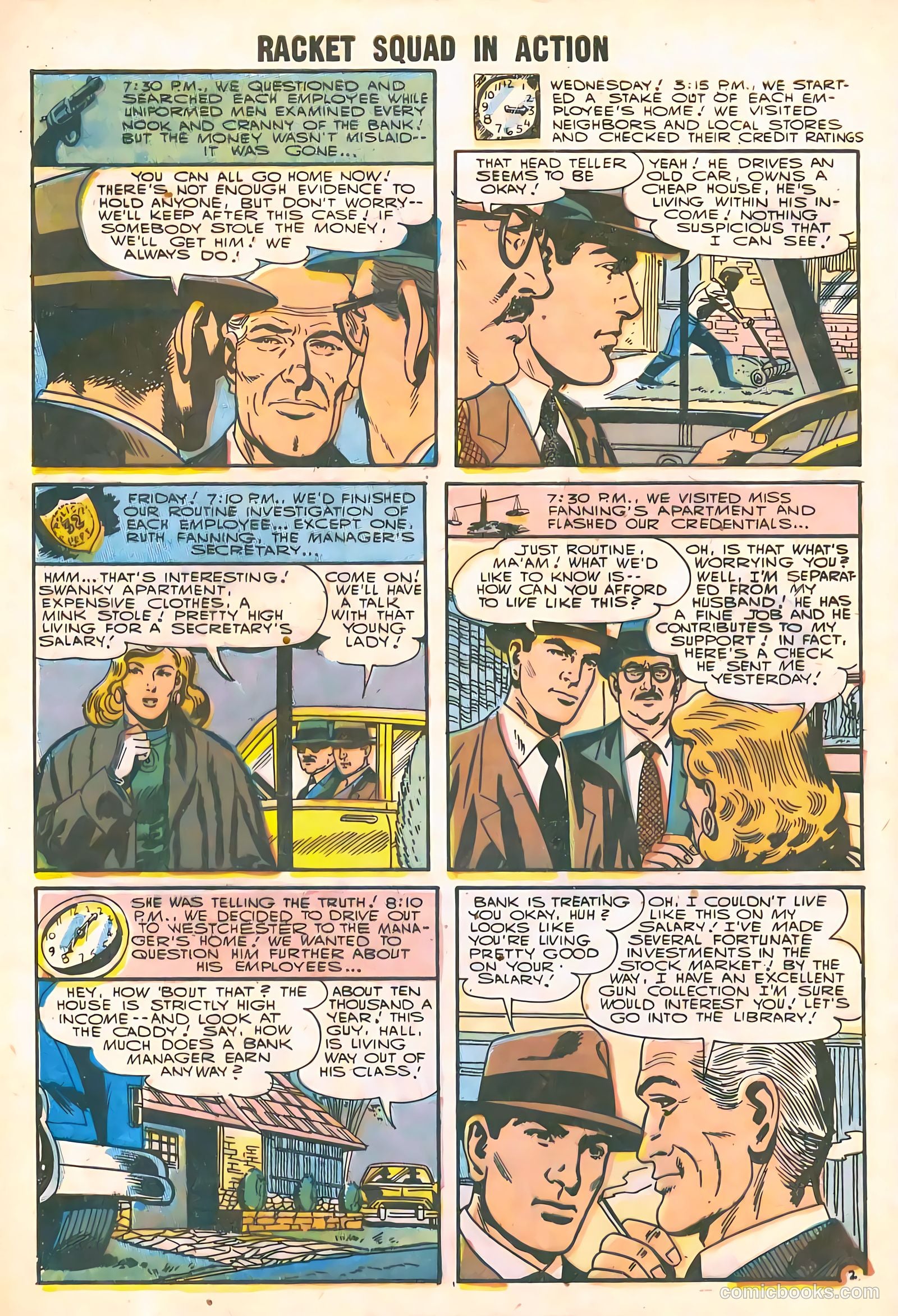 Racket Squad in Action #28 (1958) — page 4 of 36