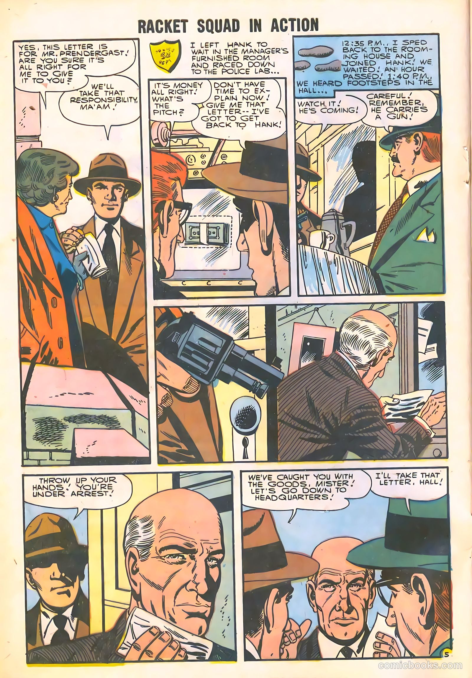 Racket Squad in Action #28 (1958) — page 8 of 36
