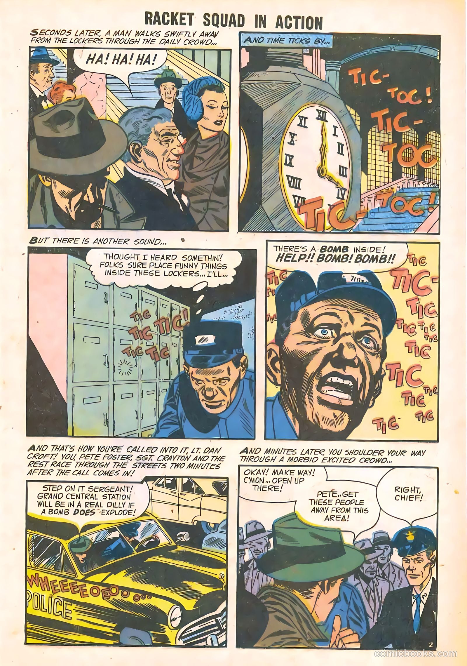 Racket Squad in Action #28 (1958) — page 17 of 36