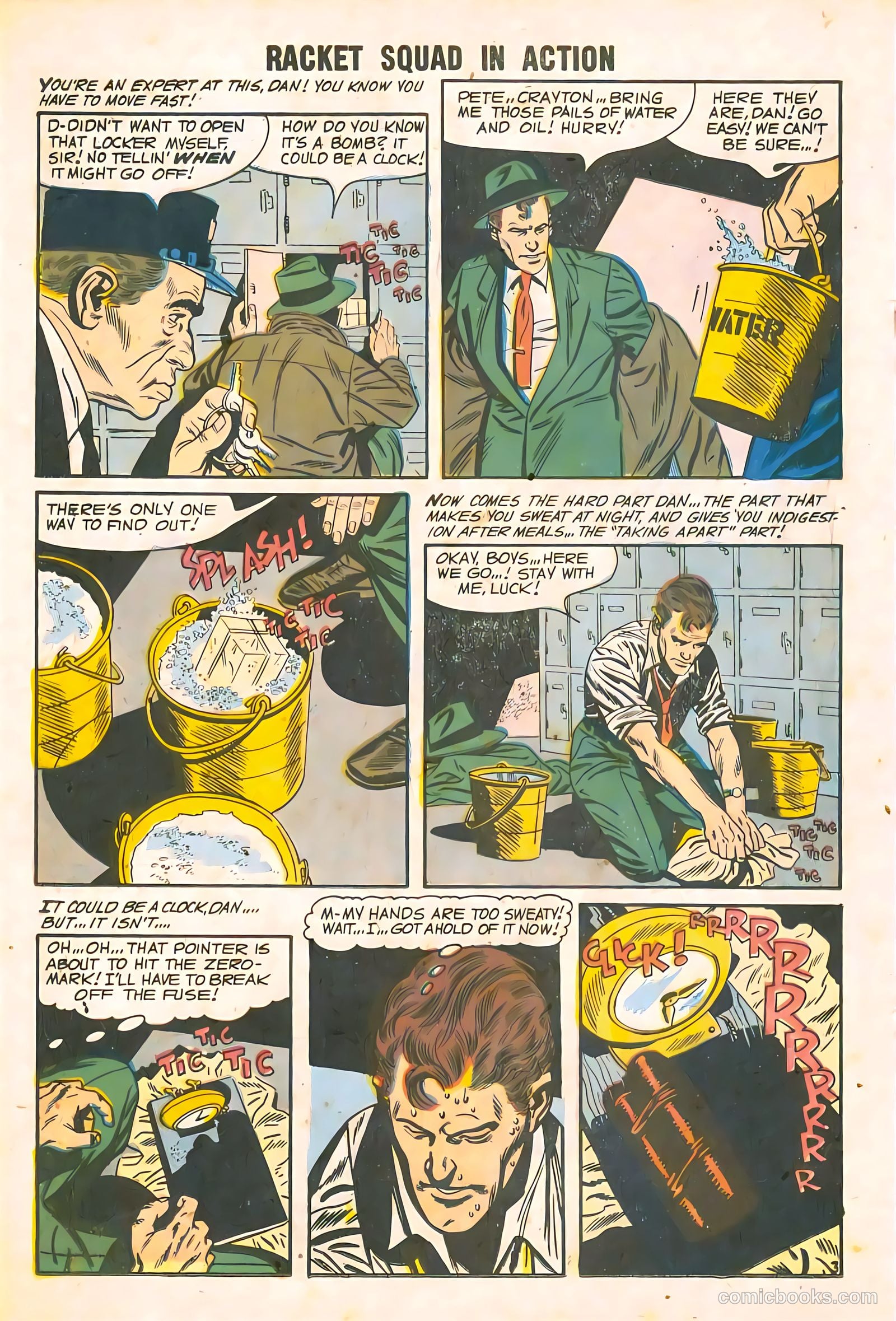 Racket Squad in Action #28 (1958) — page 18 of 36